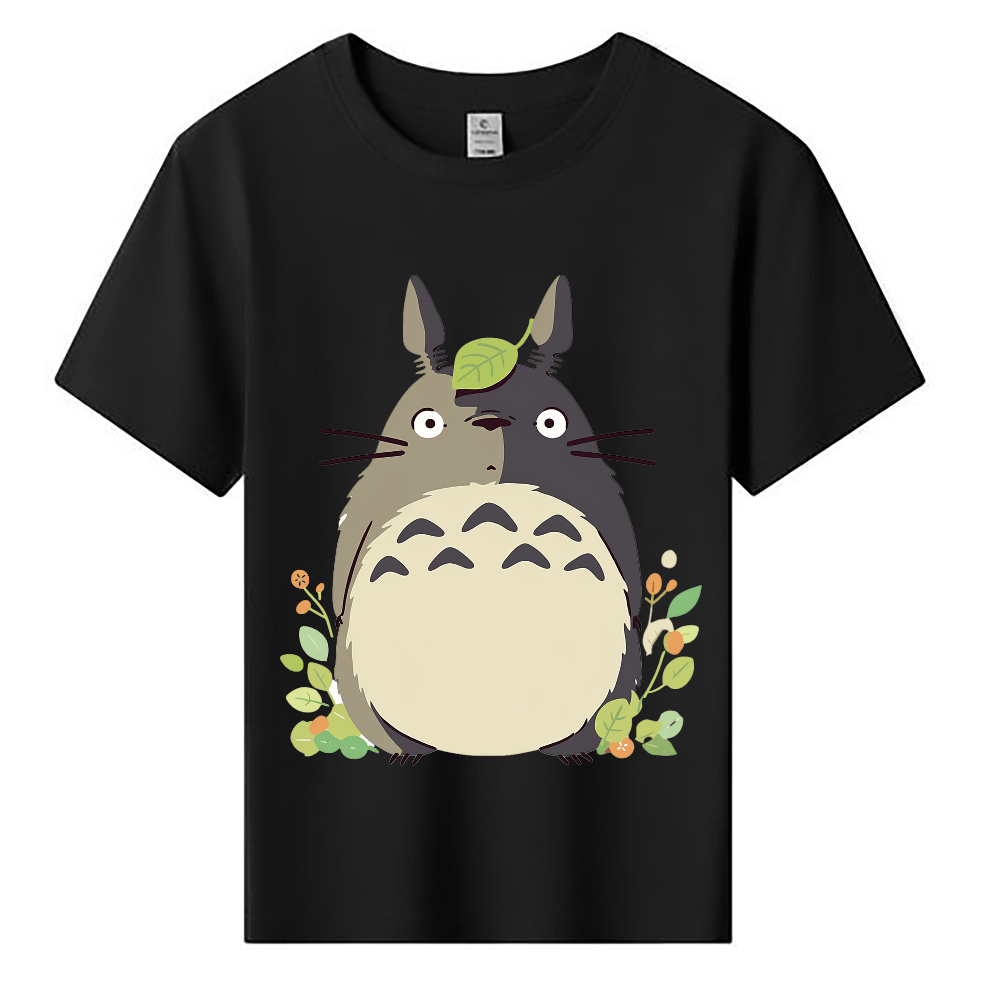 （画像用） となりのトトロ 草壁メイ 草壁サツキ My Neighbor Totoro Satsuki Kusakabe Mei Kusakabe 綿100％キッズTシャツ（フロントプリント）