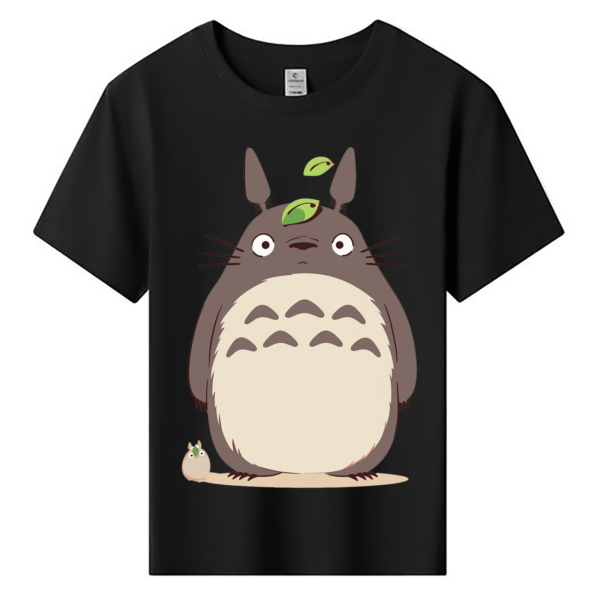 （画像用） となりのトトロ 草壁メイ 草壁サツキ My Neighbor Totoro Satsuki Kusakabe Mei Kusakabe 綿100％キッズTシャツ（フロントプリント）