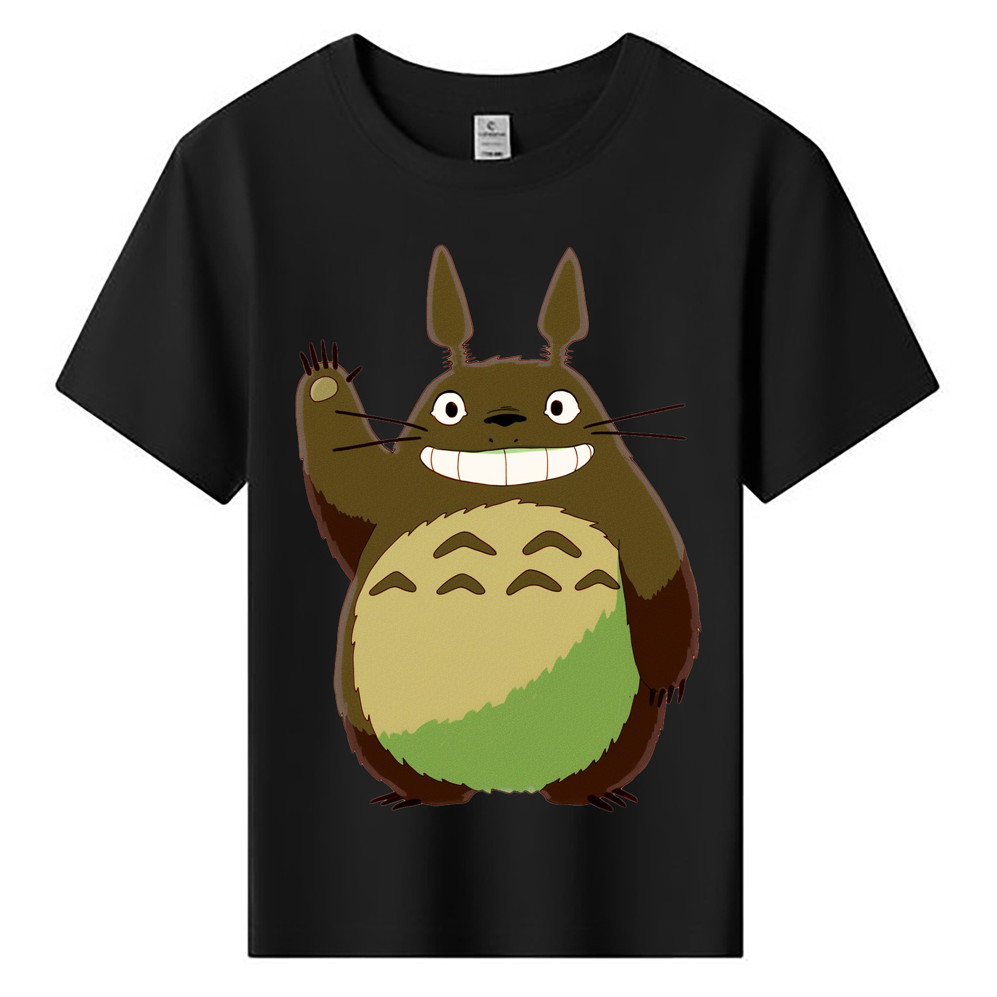 （画像用） となりのトトロ 草壁メイ 草壁サツキ My Neighbor Totoro Satsuki Kusakabe Mei Kusakabe 綿100％キッズTシャツ（フロントプリント）
