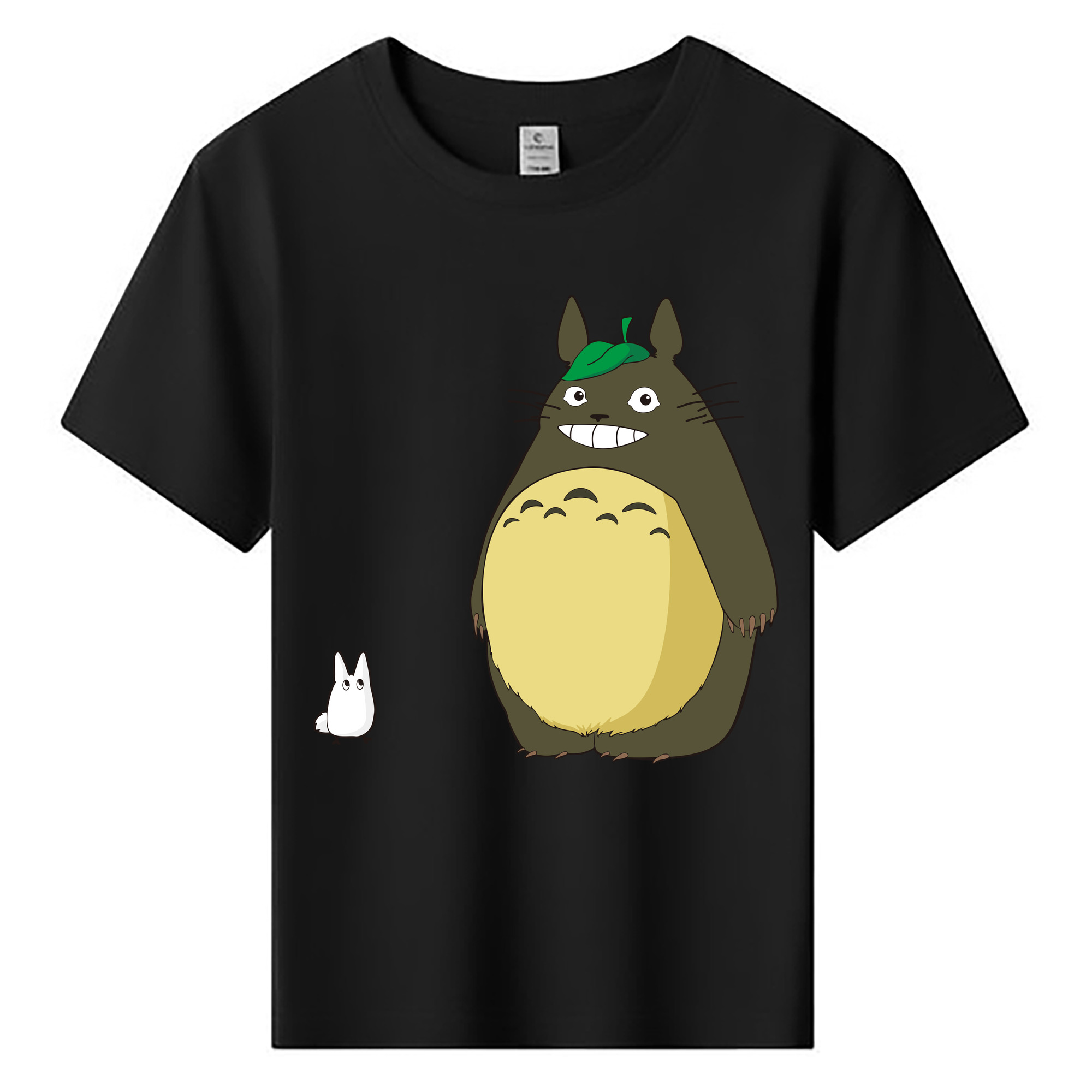 （画像用） となりのトトロ 草壁メイ 草壁サツキ My Neighbor Totoro Satsuki Kusakabe Mei Kusakabe 綿100％キッズTシャツ（フロントプリント）