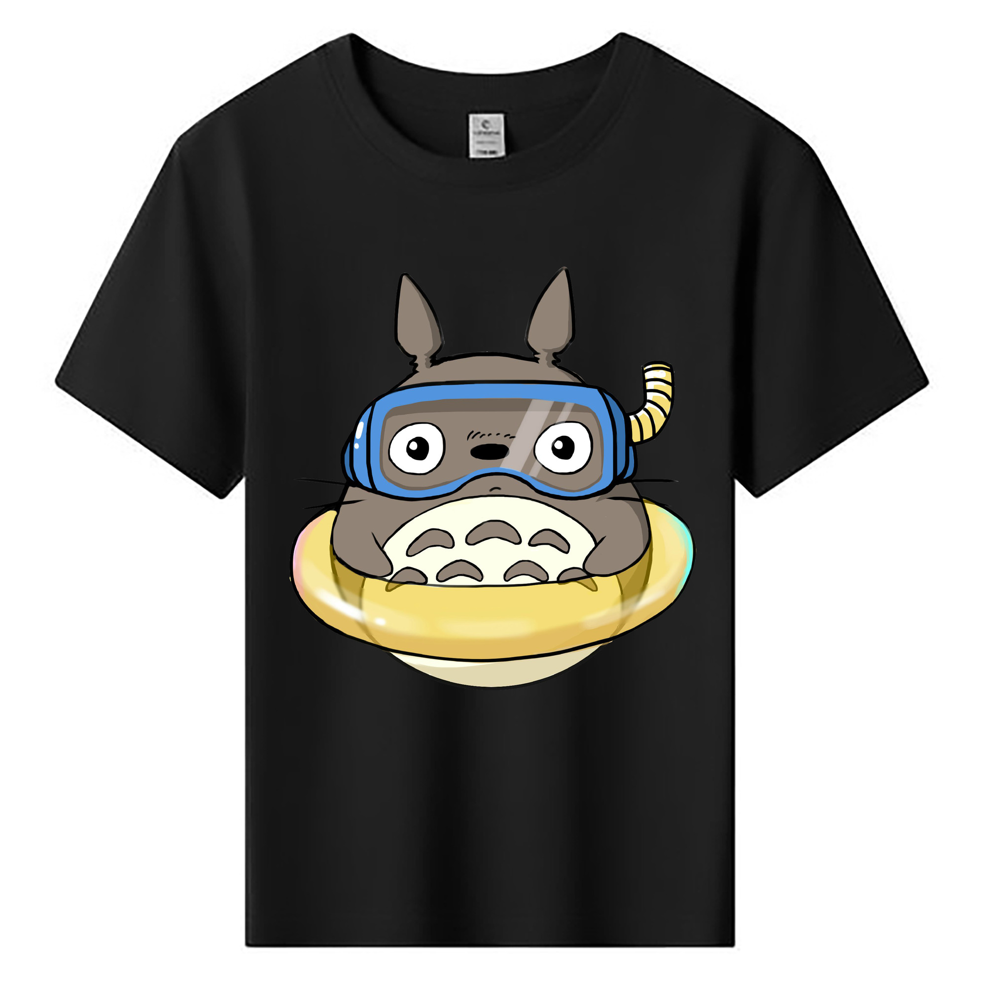 （画像用） となりのトトロ 草壁メイ 草壁サツキ My Neighbor Totoro Satsuki Kusakabe Mei Kusakabe 綿100％キッズTシャツ（フロントプリント）