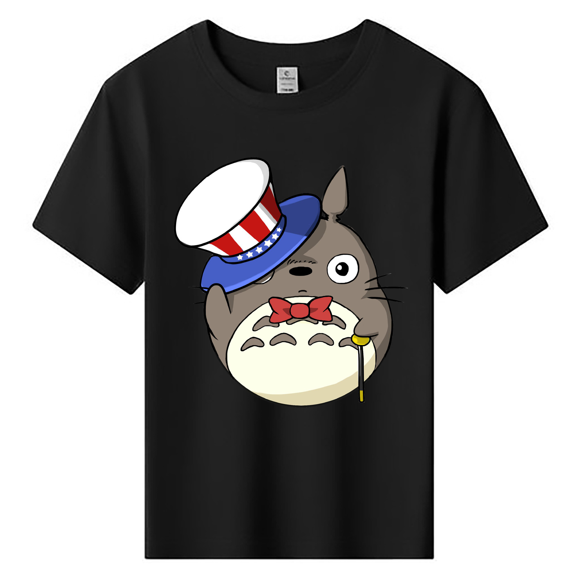 （画像用） となりのトトロ 草壁メイ 草壁サツキ My Neighbor Totoro Satsuki Kusakabe Mei Kusakabe 綿100％キッズTシャツ（フロントプリント）