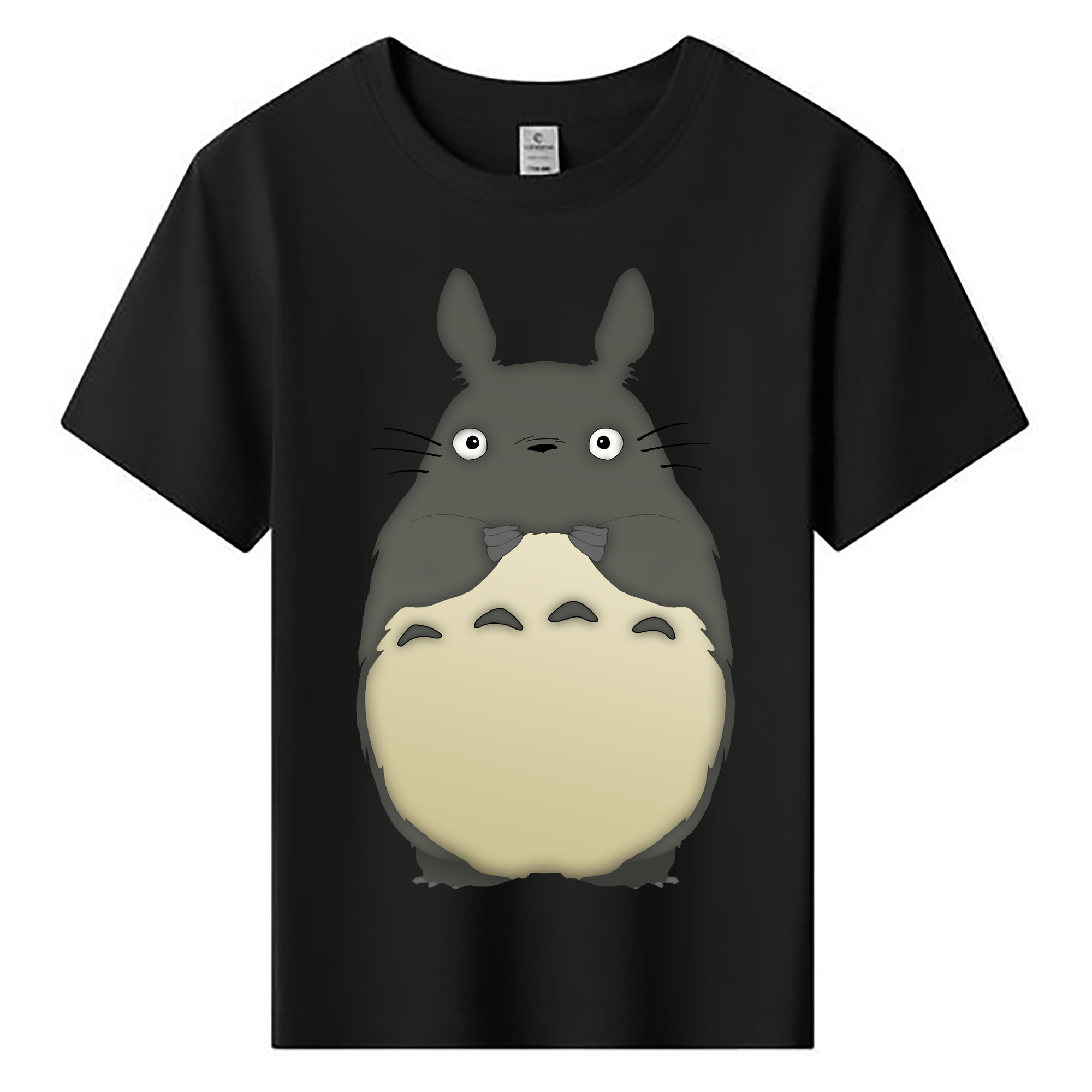 （画像用） となりのトトロ 草壁メイ 草壁サツキ My Neighbor Totoro Satsuki Kusakabe Mei Kusakabe 綿100％キッズTシャツ（フロントプリント）