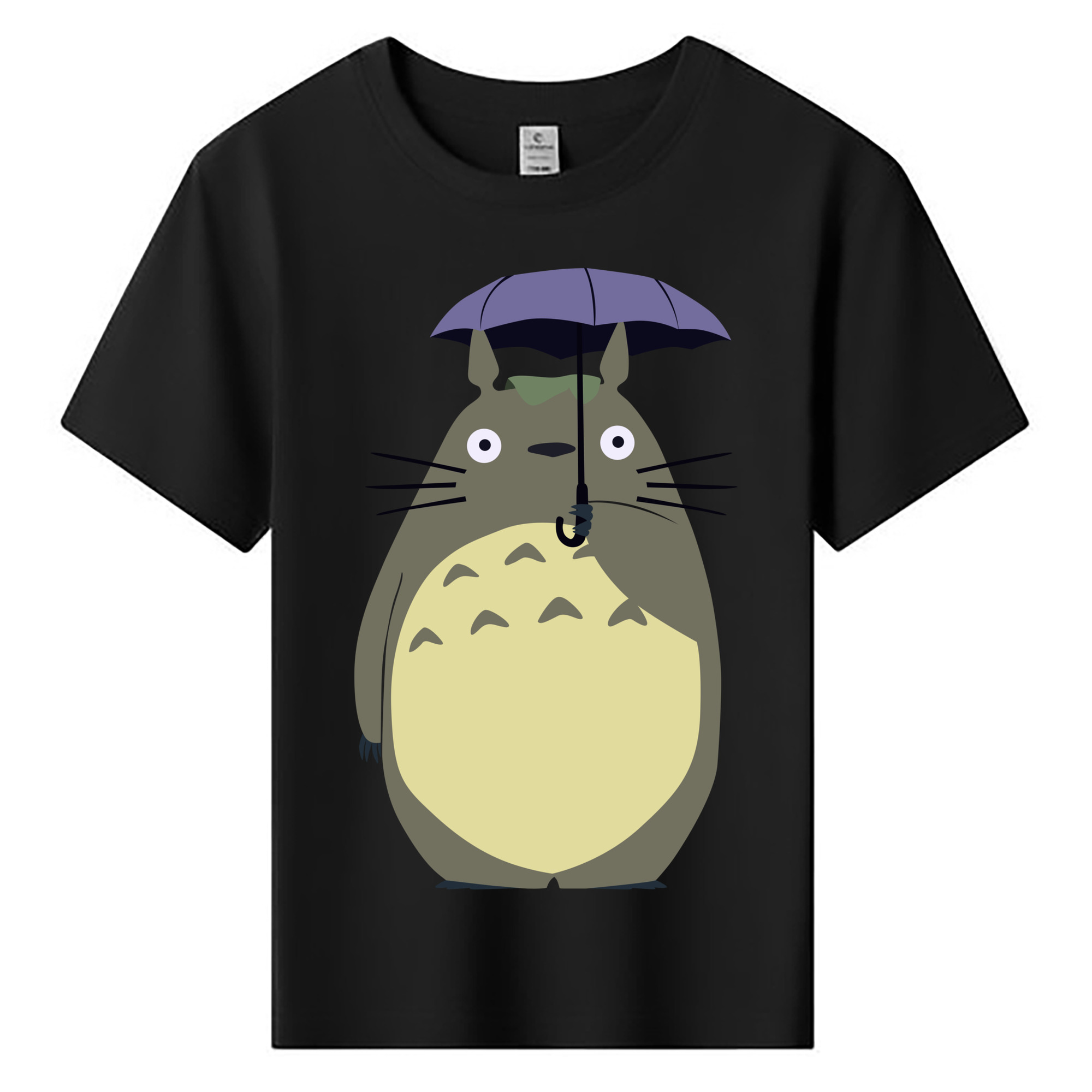 （画像用） となりのトトロ 草壁メイ 草壁サツキ My Neighbor Totoro Satsuki Kusakabe Mei Kusakabe 綿100％キッズTシャツ（フロントプリント）