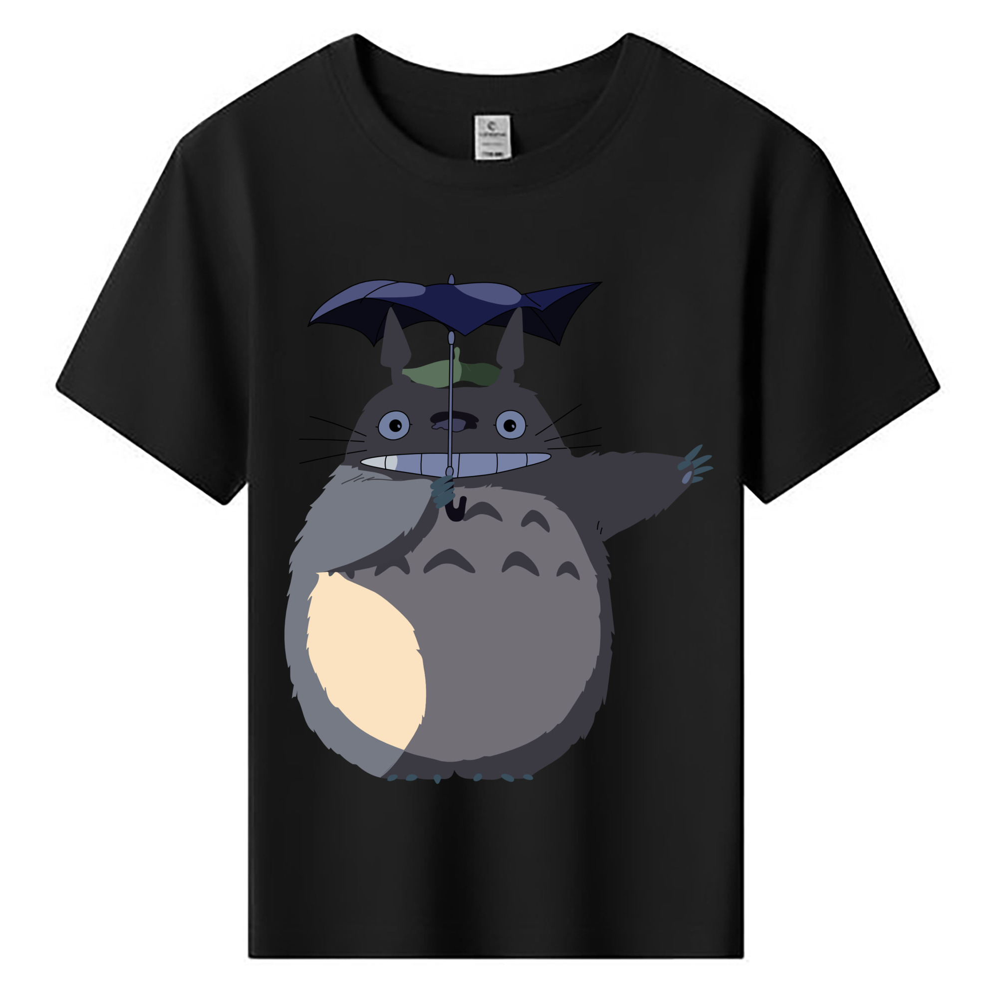 （画像用） となりのトトロ 草壁メイ 草壁サツキ My Neighbor Totoro Satsuki Kusakabe Mei Kusakabe 綿100％キッズTシャツ（フロントプリント）