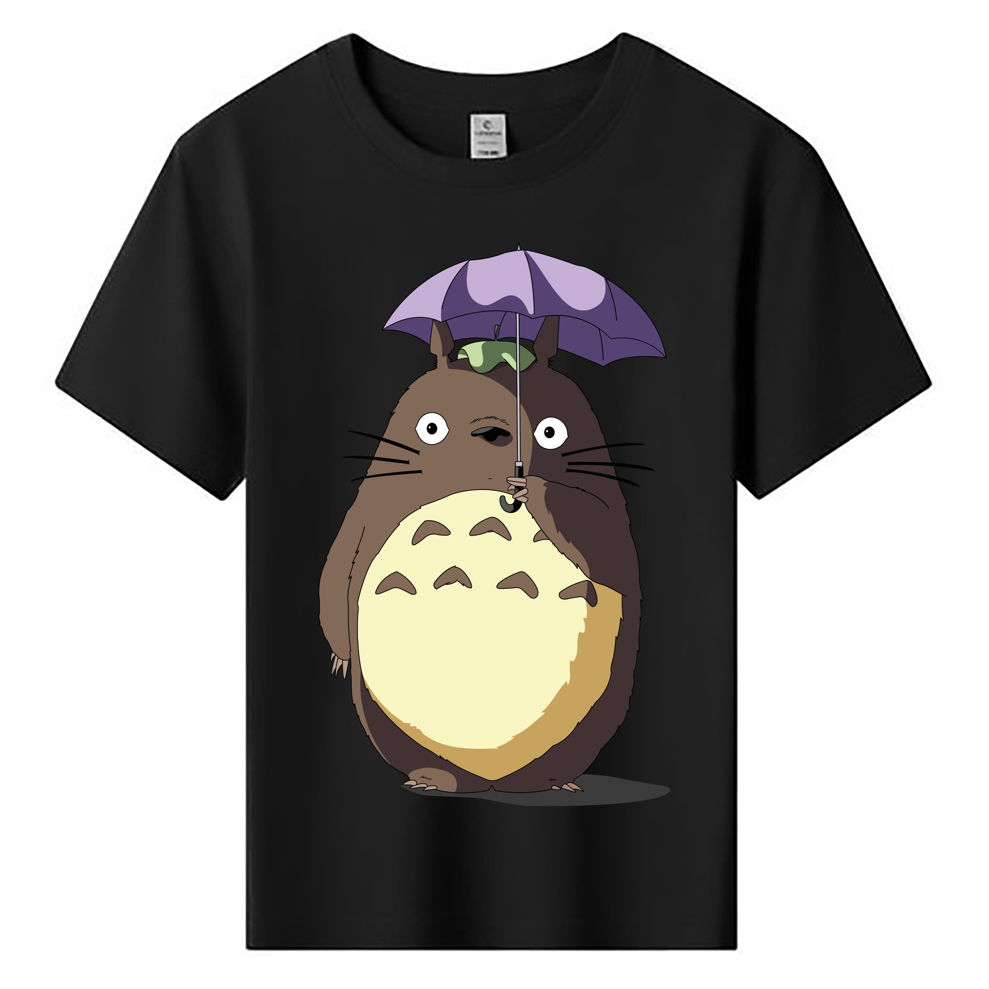 （画像用） となりのトトロ 草壁メイ 草壁サツキ My Neighbor Totoro Satsuki Kusakabe Mei Kusakabe 綿100％キッズTシャツ（フロントプリント）