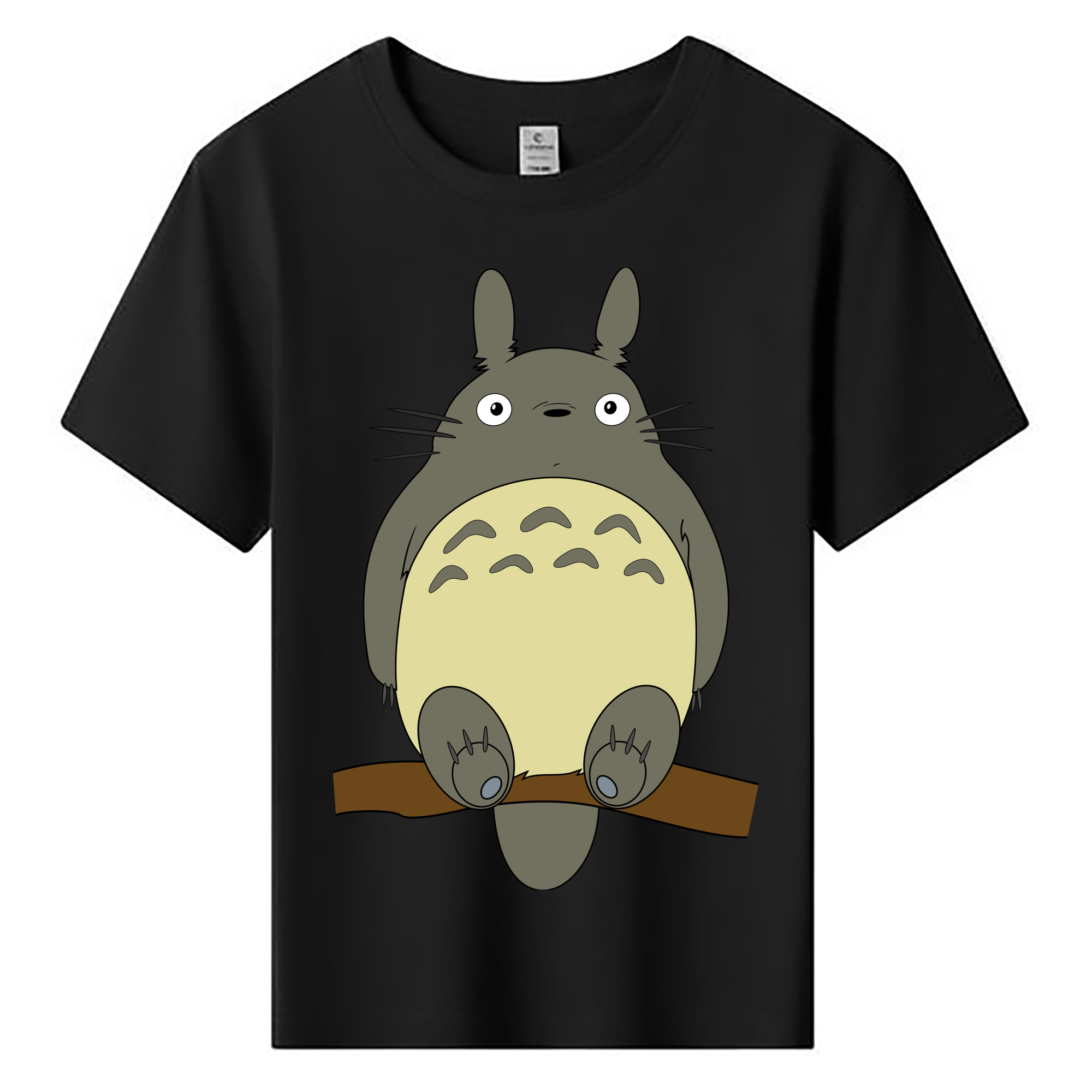 （画像用） となりのトトロ 草壁メイ 草壁サツキ My Neighbor Totoro Satsuki Kusakabe Mei Kusakabe 綿100％キッズTシャツ（フロントプリント）