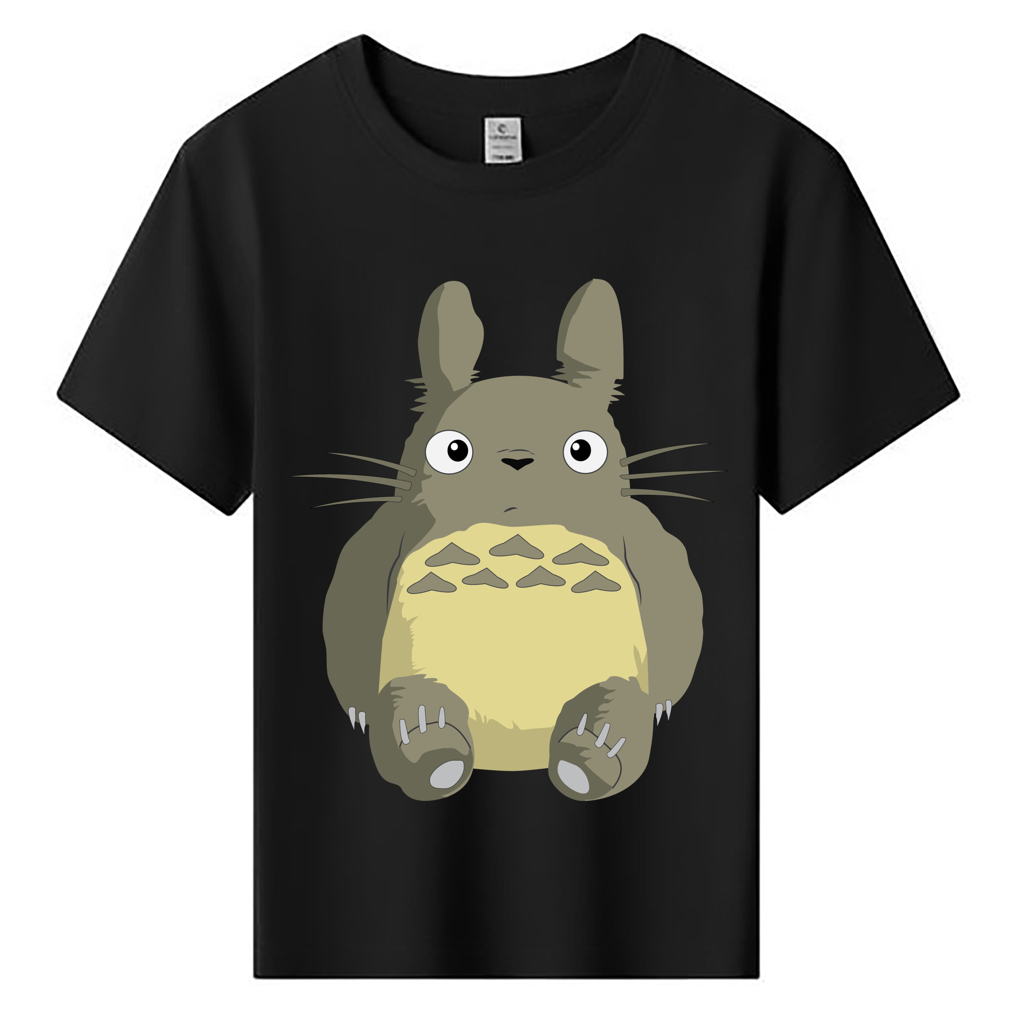 （画像用） となりのトトロ 草壁メイ 草壁サツキ My Neighbor Totoro Satsuki Kusakabe Mei Kusakabe 綿100％キッズTシャツ（フロントプリント）