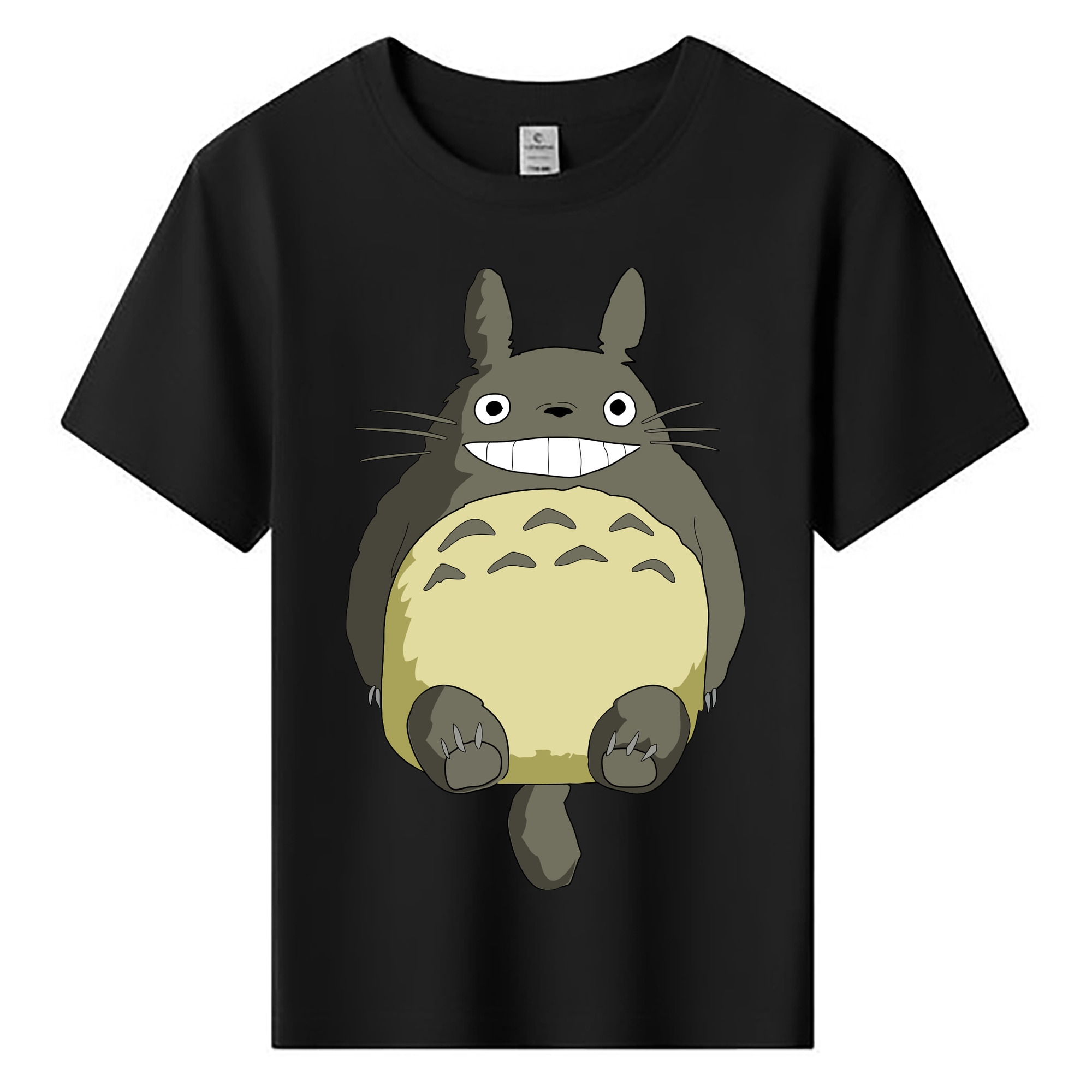 （画像用） となりのトトロ 草壁メイ 草壁サツキ My Neighbor Totoro Satsuki Kusakabe Mei Kusakabe 綿100％キッズTシャツ（フロントプリント）