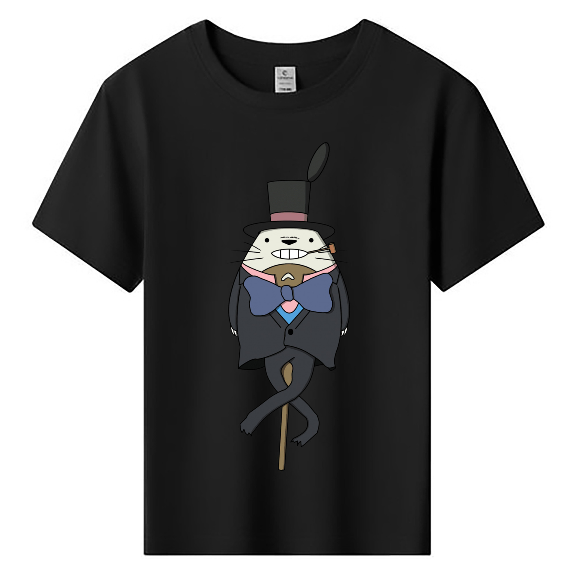 （画像用） となりのトトロ 草壁メイ 草壁サツキ My Neighbor Totoro Satsuki Kusakabe Mei Kusakabe 綿100％キッズTシャツ（フロントプリント）