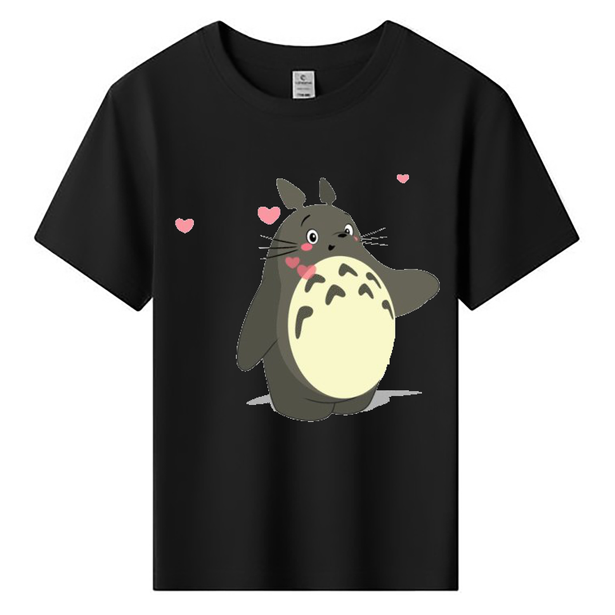 （画像用） となりのトトロ 草壁メイ 草壁サツキ My Neighbor Totoro Satsuki Kusakabe Mei Kusakabe 綿100％キッズTシャツ（フロントプリント）