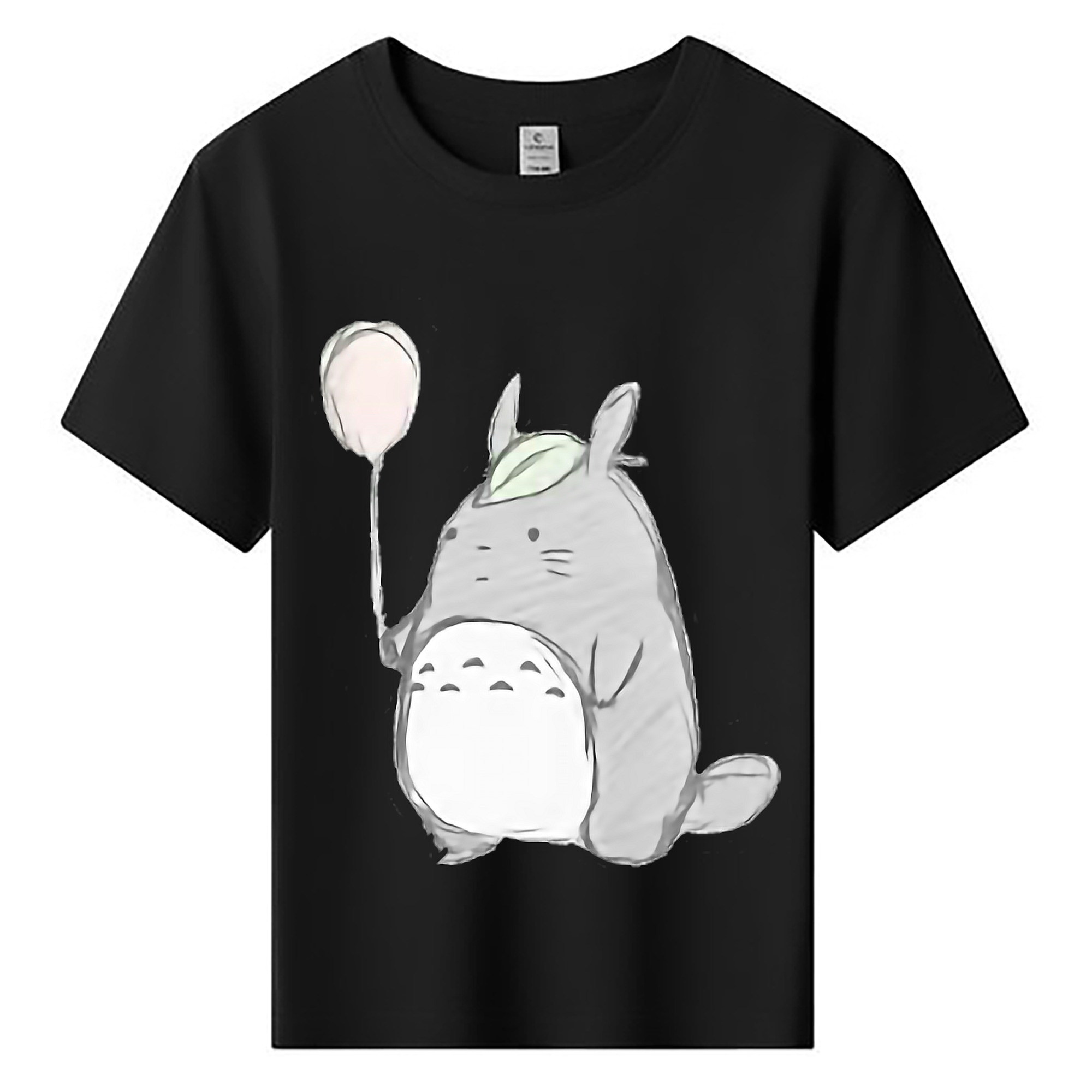 （画像用） となりのトトロ 草壁メイ 草壁サツキ My Neighbor Totoro Satsuki Kusakabe Mei Kusakabe 綿100％キッズTシャツ（フロントプリント）