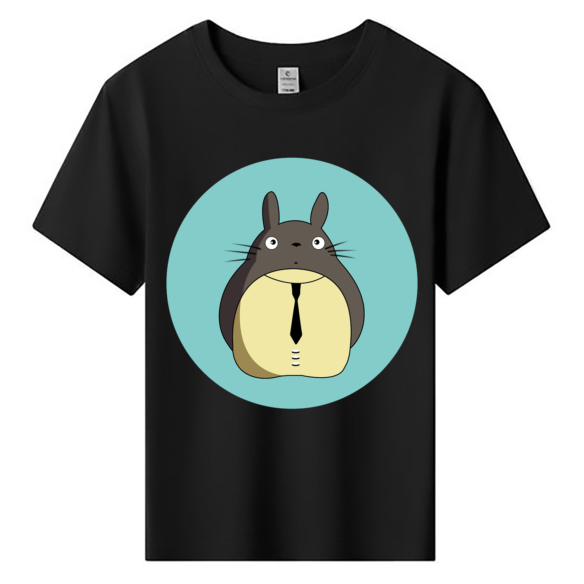 （画像用） となりのトトロ 草壁メイ 草壁サツキ My Neighbor Totoro Satsuki Kusakabe Mei Kusakabe 綿100％キッズTシャツ（フロントプリント）