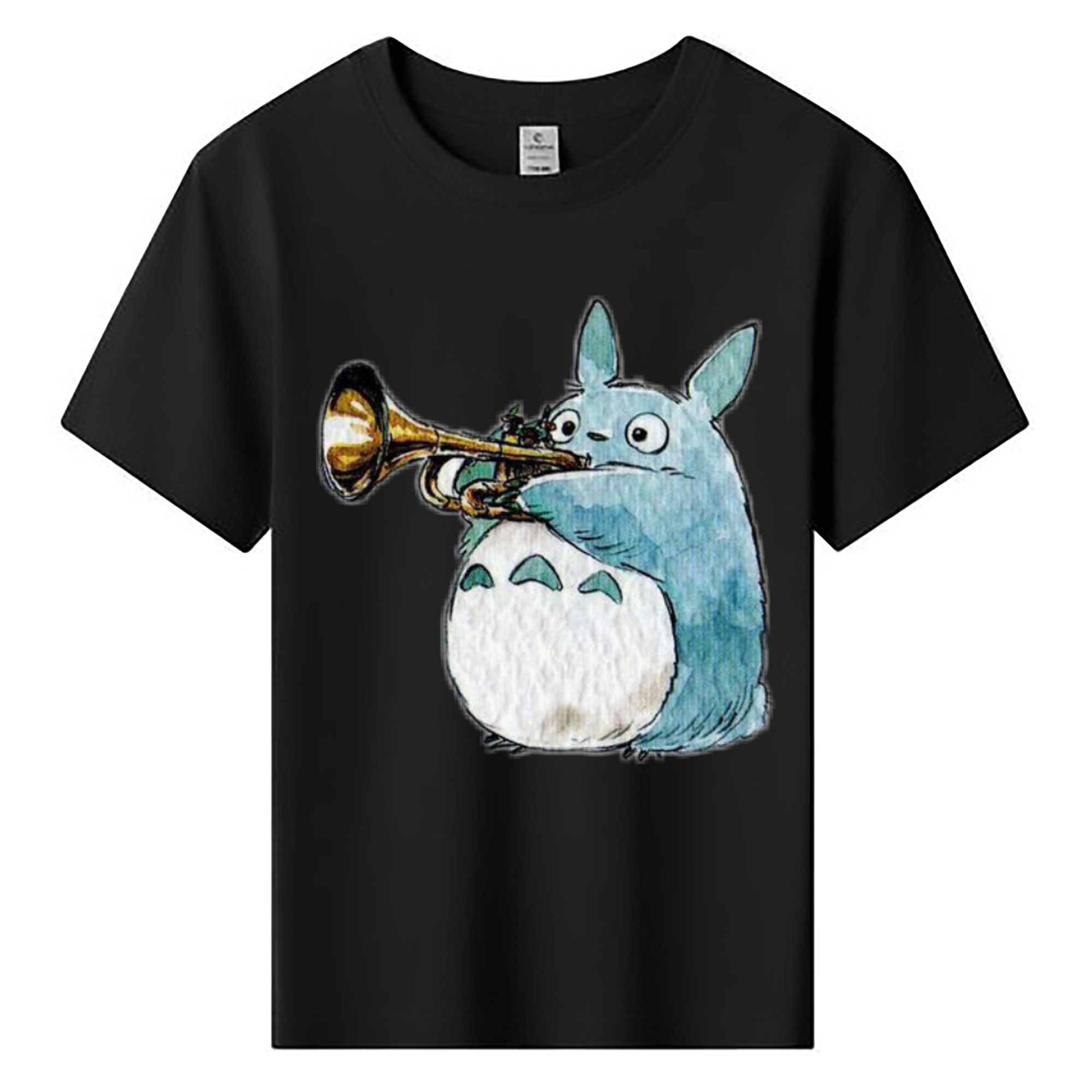 （画像用） となりのトトロ 草壁メイ 草壁サツキ My Neighbor Totoro Satsuki Kusakabe Mei Kusakabe 綿100％キッズTシャツ（フロントプリント）