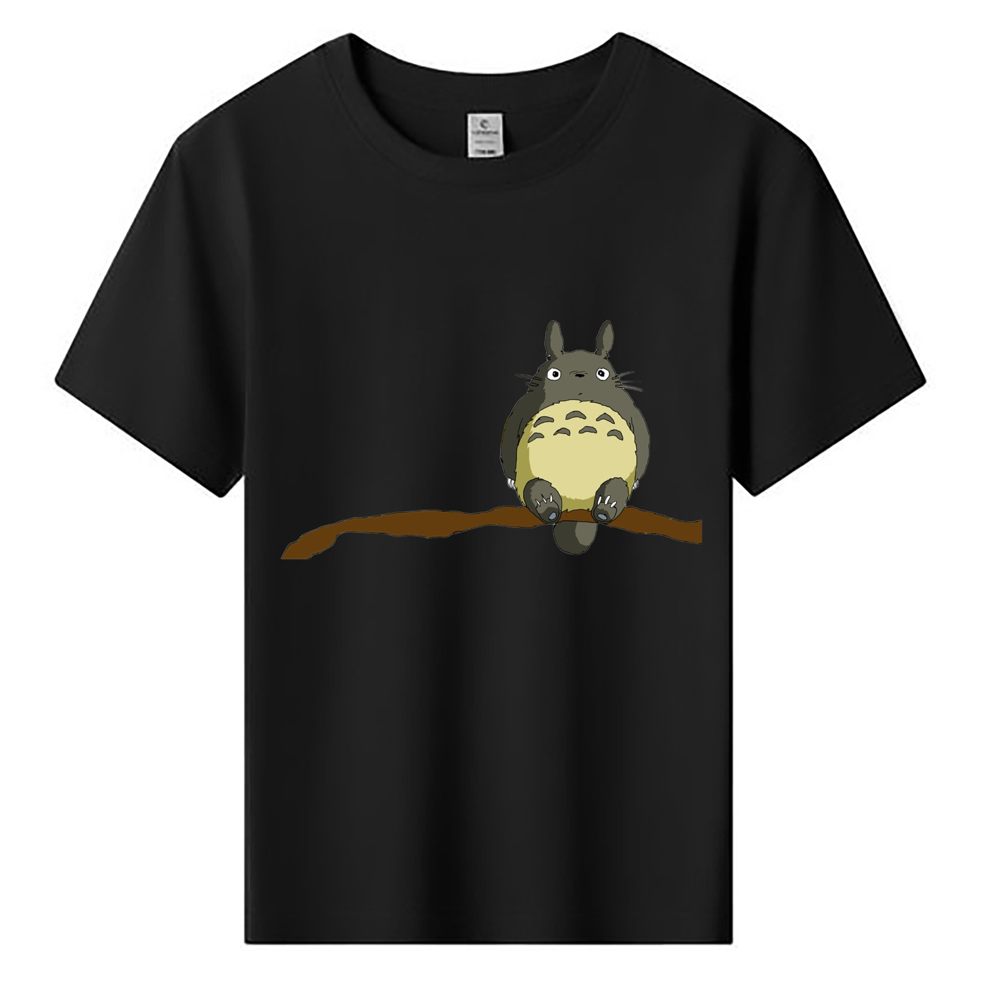 （画像用） となりのトトロ 草壁メイ 草壁サツキ My Neighbor Totoro Satsuki Kusakabe Mei Kusakabe 綿100％キッズTシャツ（フロントプリント）
