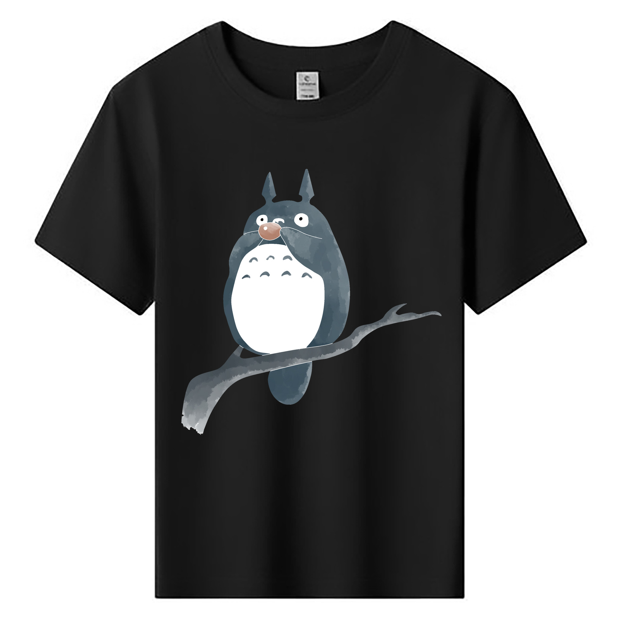 （画像用） となりのトトロ 草壁メイ 草壁サツキ My Neighbor Totoro Satsuki Kusakabe Mei Kusakabe 綿100％キッズTシャツ（フロントプリント）