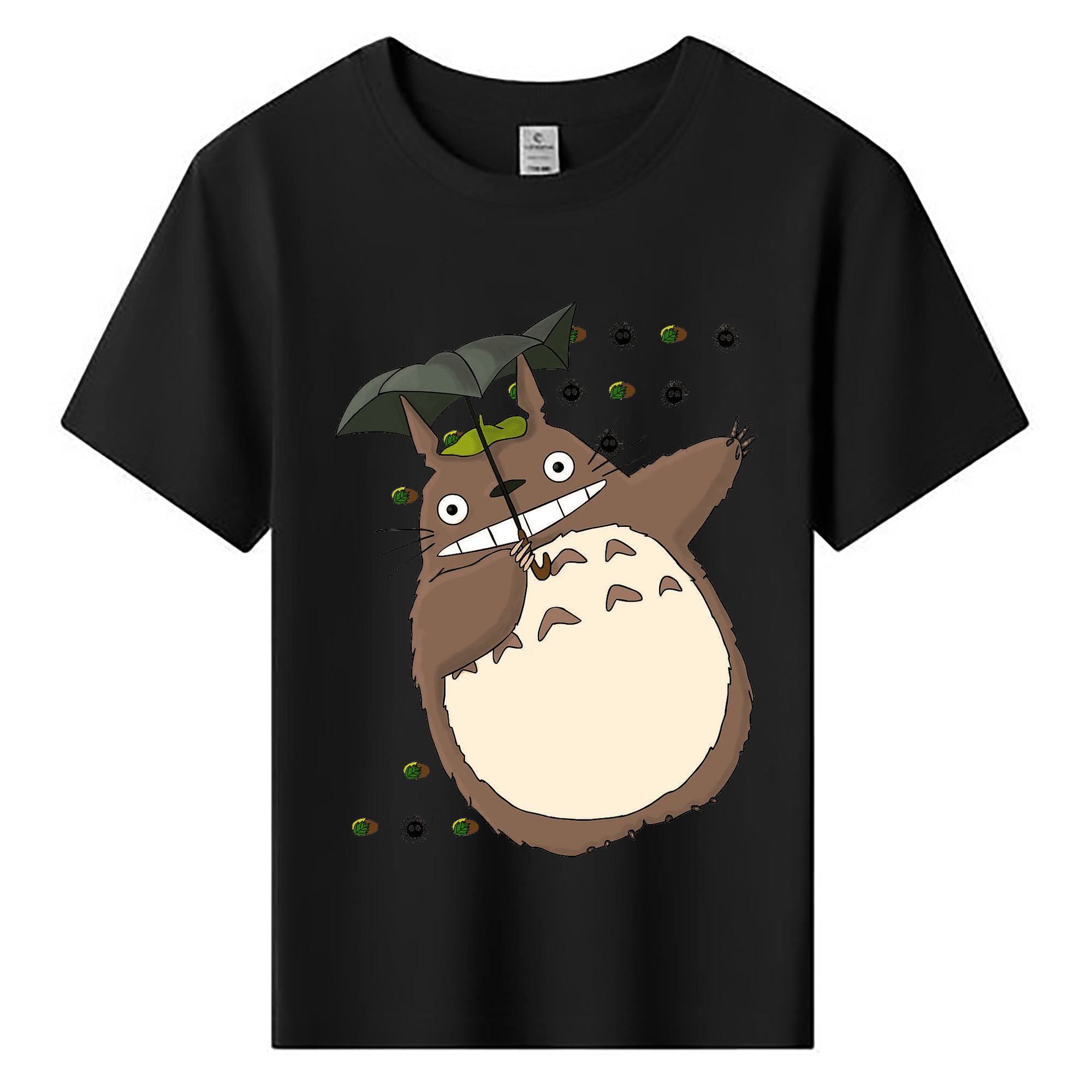 （画像用） となりのトトロ 草壁メイ 草壁サツキ My Neighbor Totoro Satsuki Kusakabe Mei Kusakabe 綿100％キッズTシャツ（フロントプリント）
