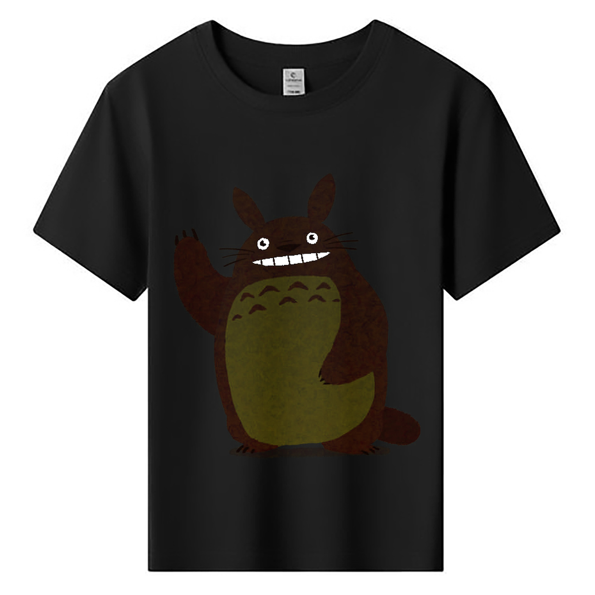 （画像用） となりのトトロ 草壁メイ 草壁サツキ My Neighbor Totoro Satsuki Kusakabe Mei Kusakabe 綿100％キッズTシャツ（フロントプリント）
