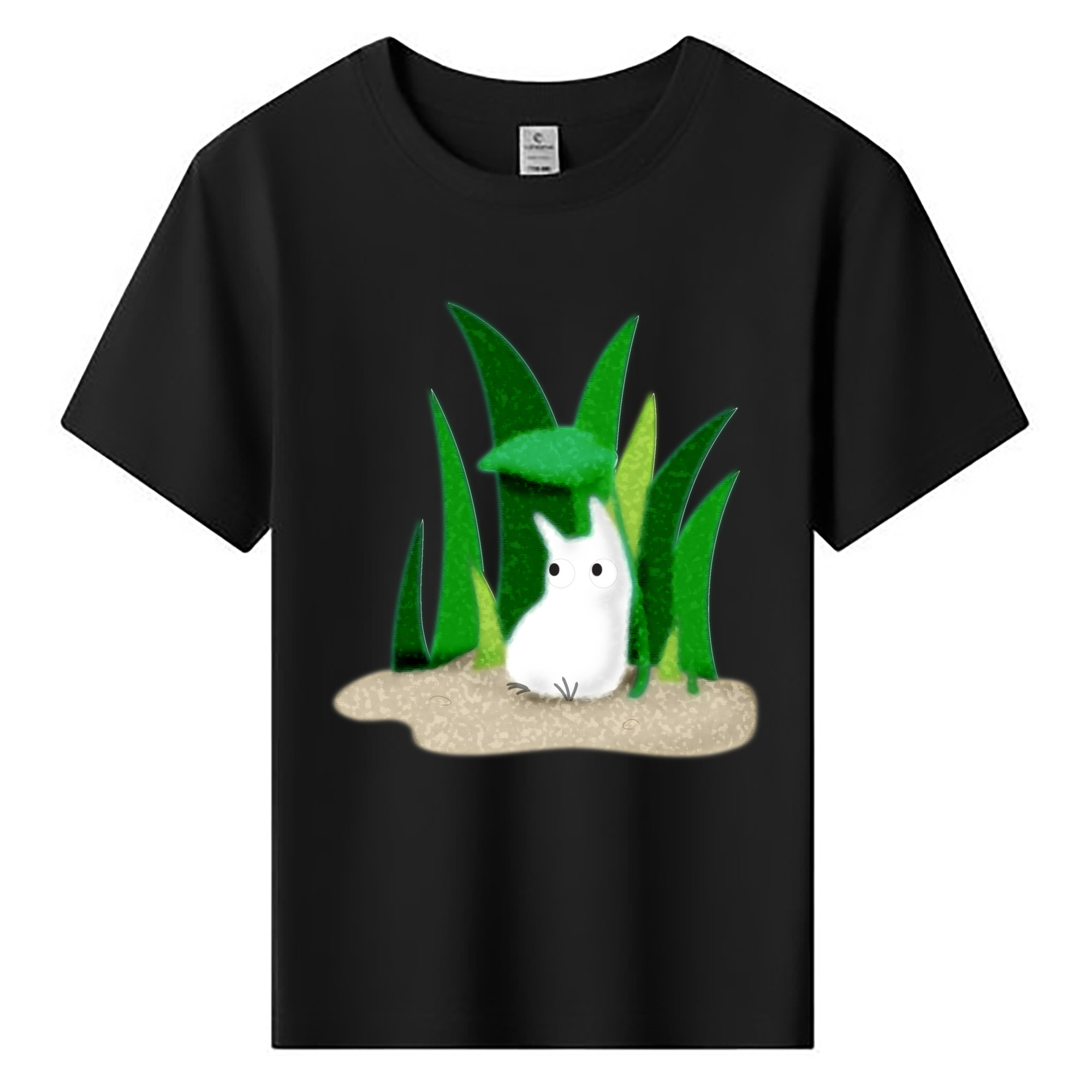 （画像用） となりのトトロ 草壁メイ 草壁サツキ My Neighbor Totoro Satsuki Kusakabe Mei Kusakabe 綿100％キッズTシャツ（フロントプリント）