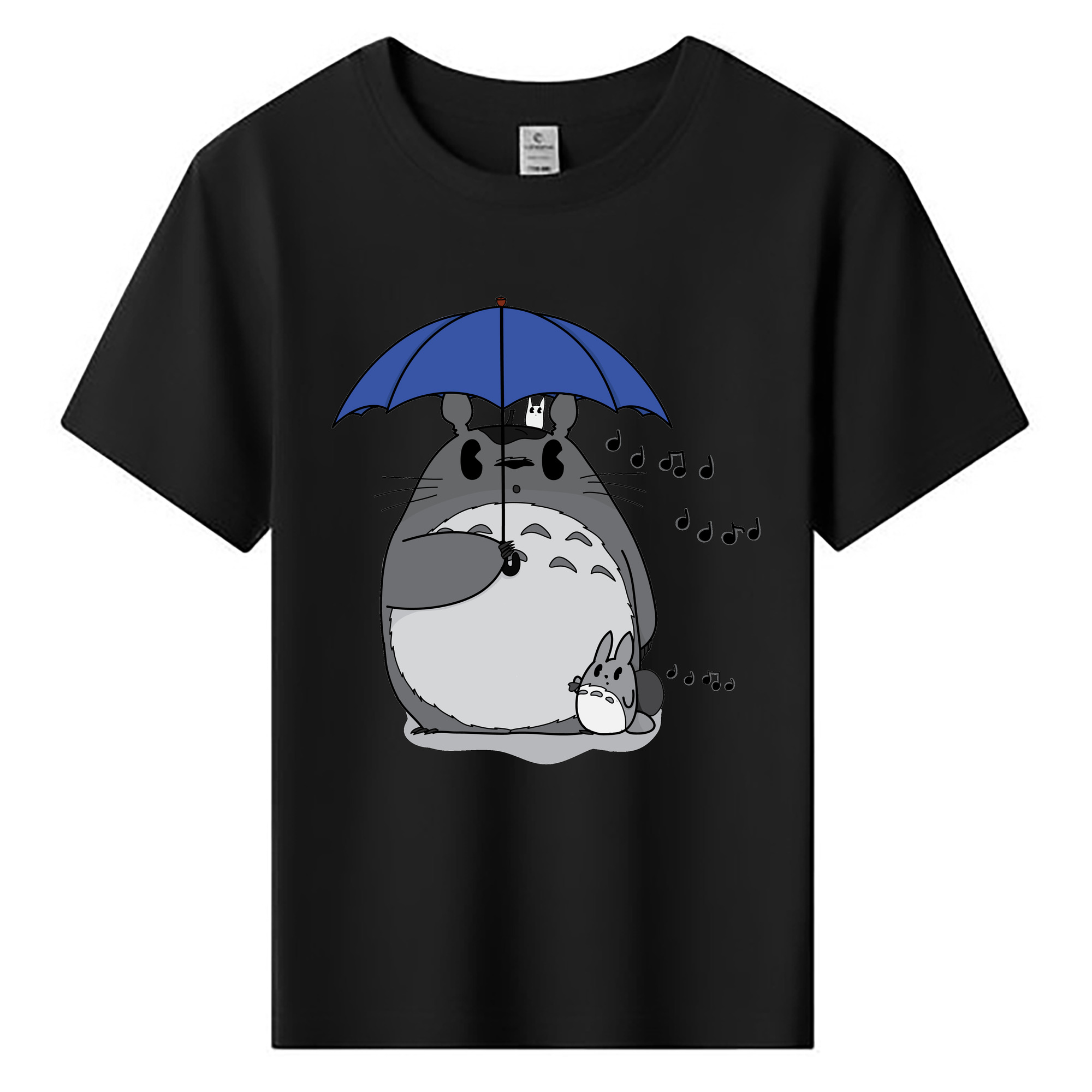 （画像用） となりのトトロ 草壁メイ 草壁サツキ My Neighbor Totoro Satsuki Kusakabe Mei Kusakabe 綿100％キッズTシャツ（フロントプリント）