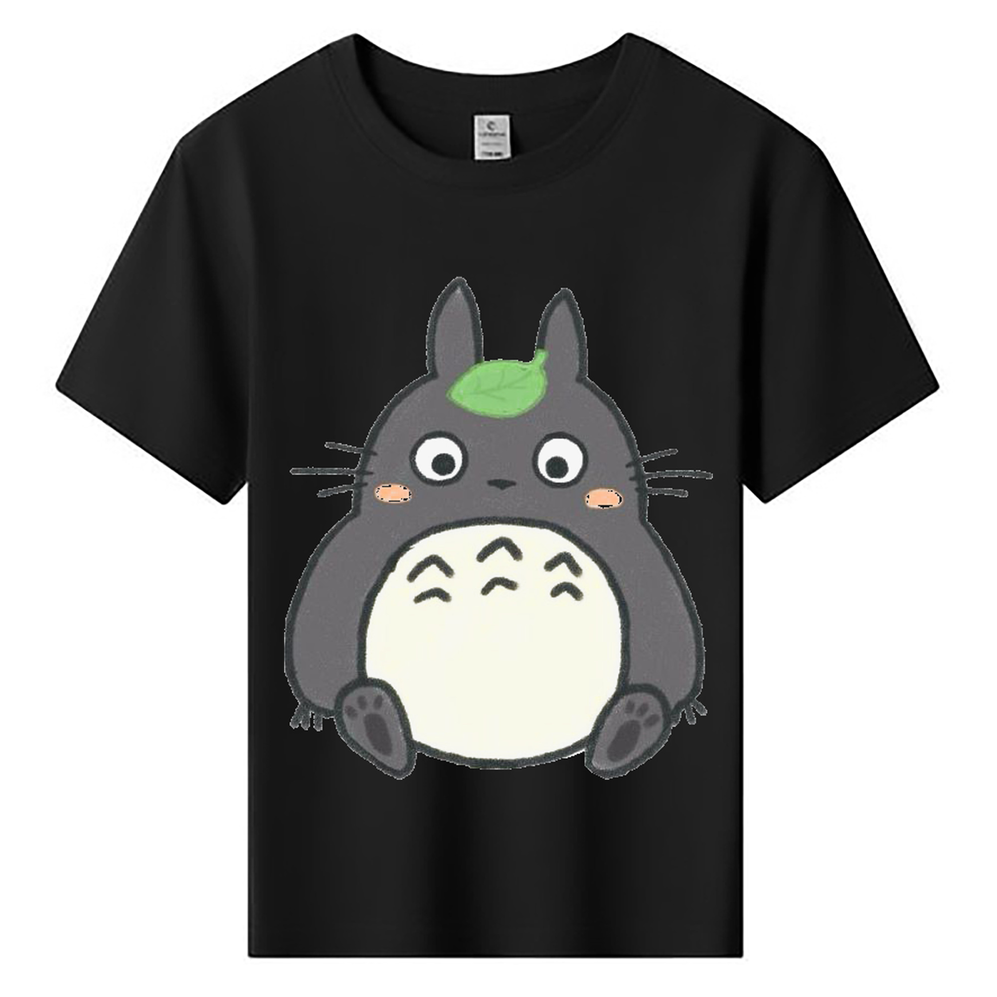 （画像用） となりのトトロ 草壁メイ 草壁サツキ My Neighbor Totoro Satsuki Kusakabe Mei Kusakabe 綿100％キッズTシャツ（フロントプリント）