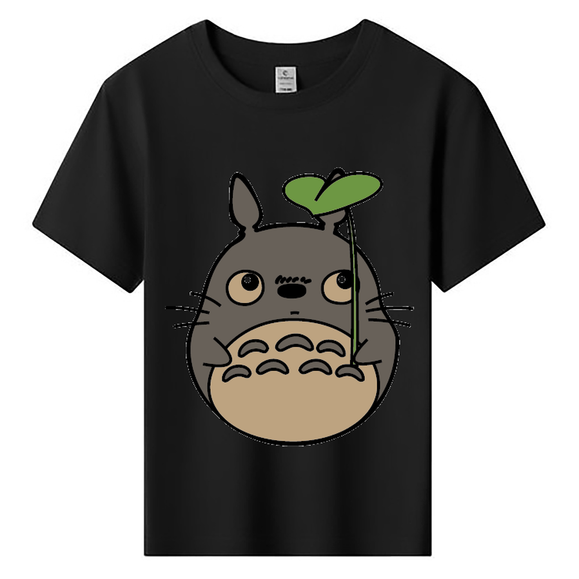 （画像用） となりのトトロ 草壁メイ 草壁サツキ My Neighbor Totoro Satsuki Kusakabe Mei Kusakabe 綿100％キッズTシャツ（フロントプリント）