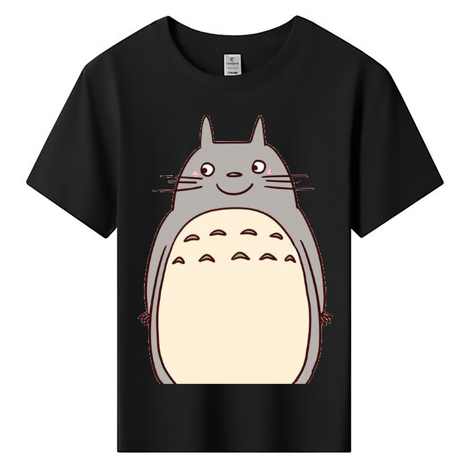 （画像用） となりのトトロ 草壁メイ 草壁サツキ My Neighbor Totoro Satsuki Kusakabe Mei Kusakabe 綿100％キッズTシャツ（フロントプリント）