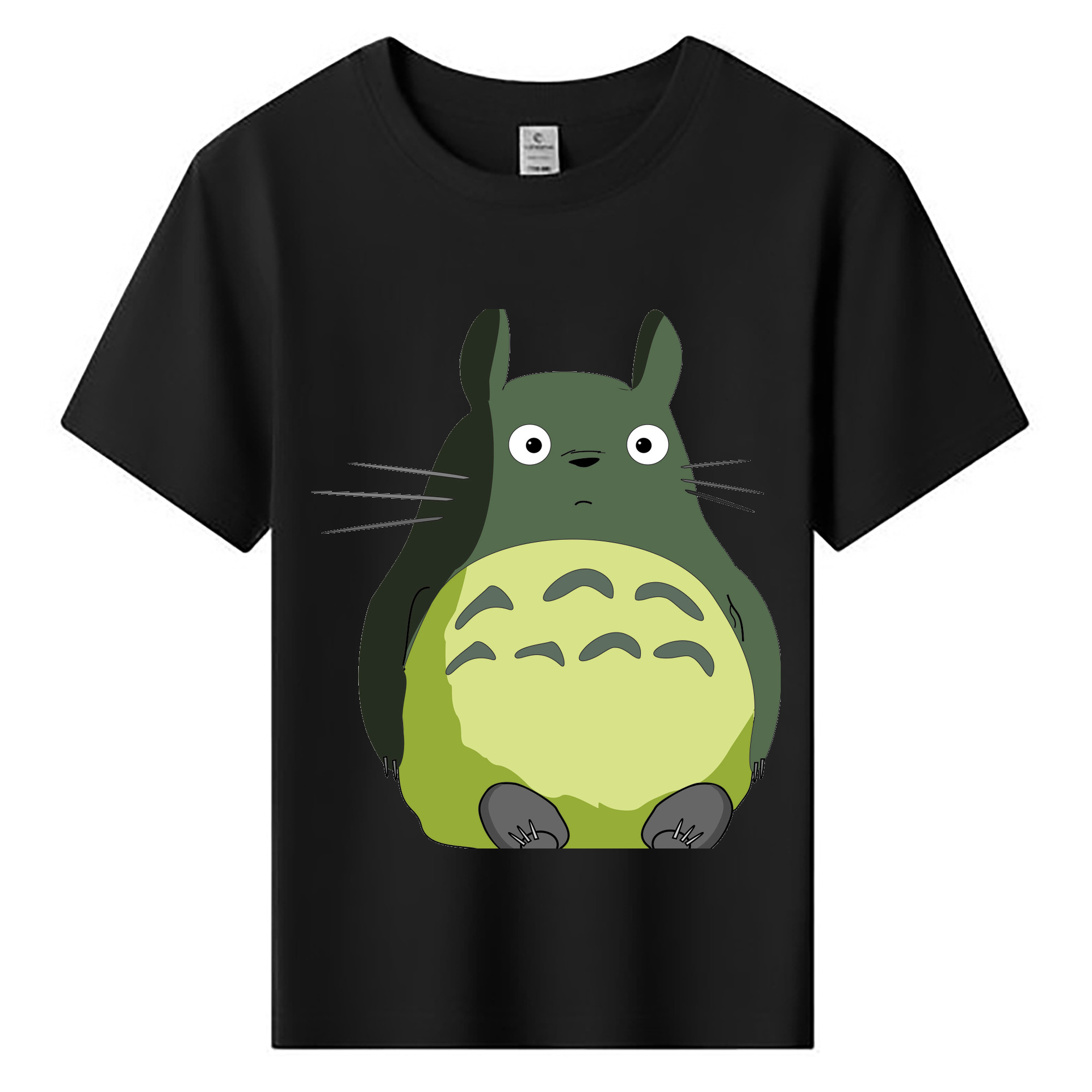 （画像用） となりのトトロ 草壁メイ 草壁サツキ My Neighbor Totoro Satsuki Kusakabe Mei Kusakabe 綿100％キッズTシャツ（フロントプリント）