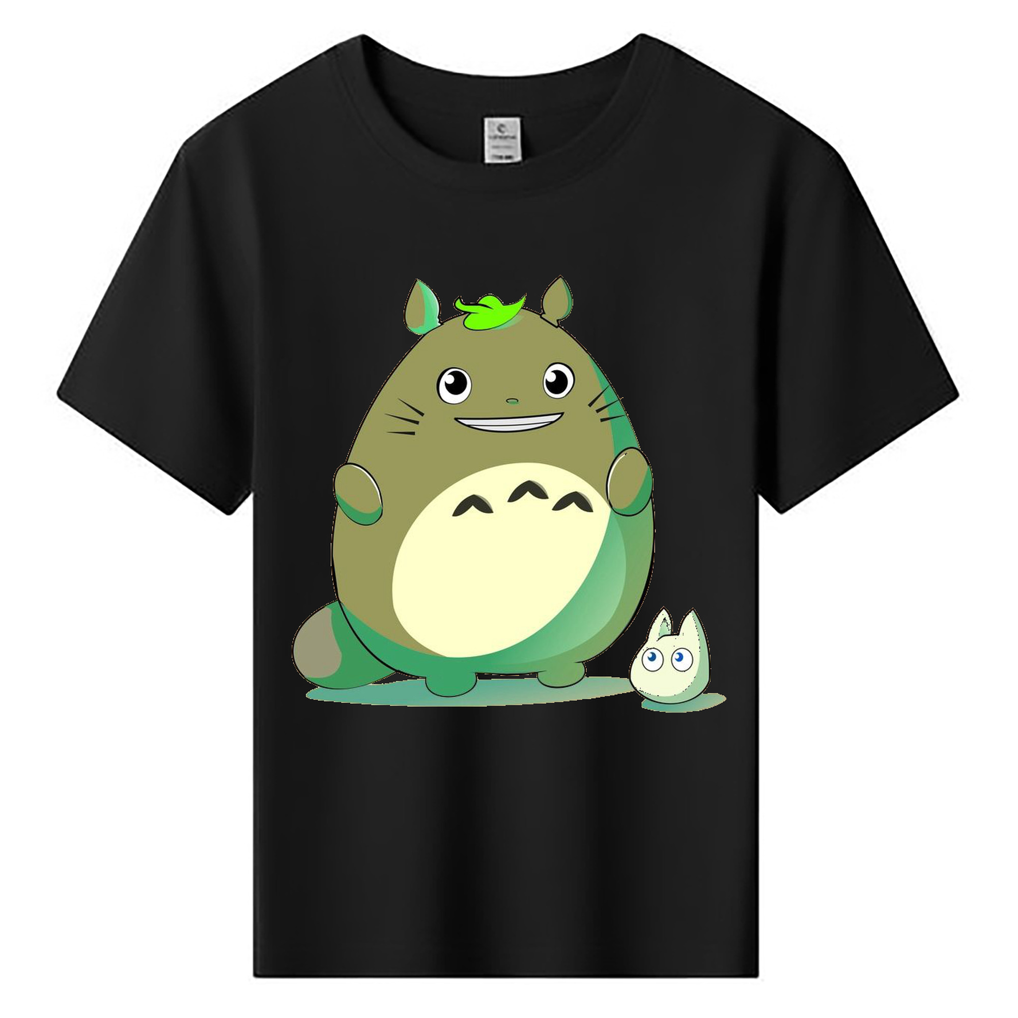 （画像用） となりのトトロ 草壁メイ 草壁サツキ My Neighbor Totoro Satsuki Kusakabe Mei Kusakabe 綿100％キッズTシャツ（フロントプリント）