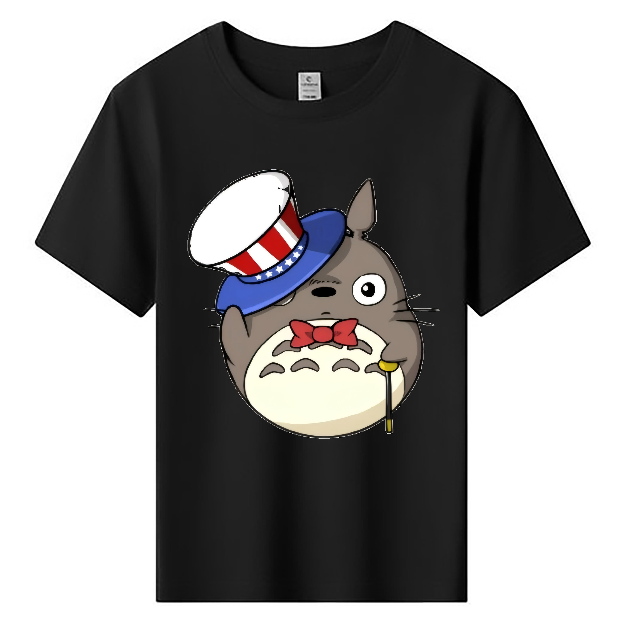（画像用） となりのトトロ 草壁メイ 草壁サツキ My Neighbor Totoro Satsuki Kusakabe Mei Kusakabe 綿100％キッズTシャツ（フロントプリント）