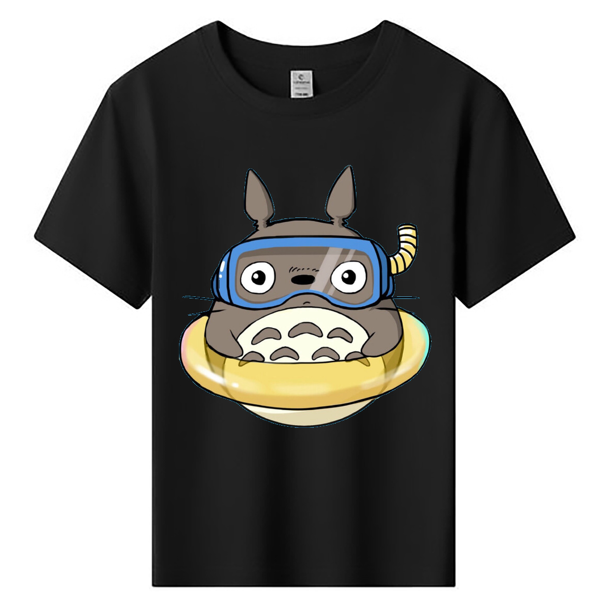 （画像用） となりのトトロ 草壁メイ 草壁サツキ My Neighbor Totoro Satsuki Kusakabe Mei Kusakabe 綿100％キッズTシャツ（フロントプリント）