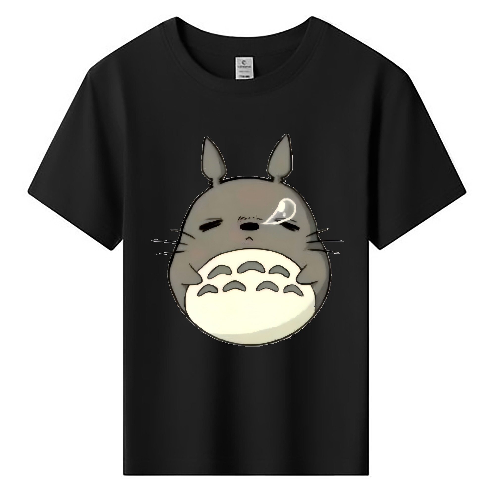 （画像用） となりのトトロ 草壁メイ 草壁サツキ My Neighbor Totoro Satsuki Kusakabe Mei Kusakabe 綿100％キッズTシャツ（フロントプリント）