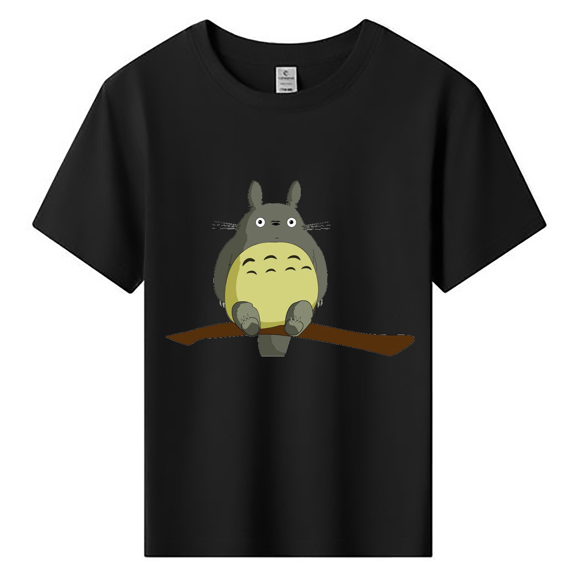 （画像用） となりのトトロ 草壁メイ 草壁サツキ My Neighbor Totoro Satsuki Kusakabe Mei Kusakabe 綿100％キッズTシャツ（フロントプリント）