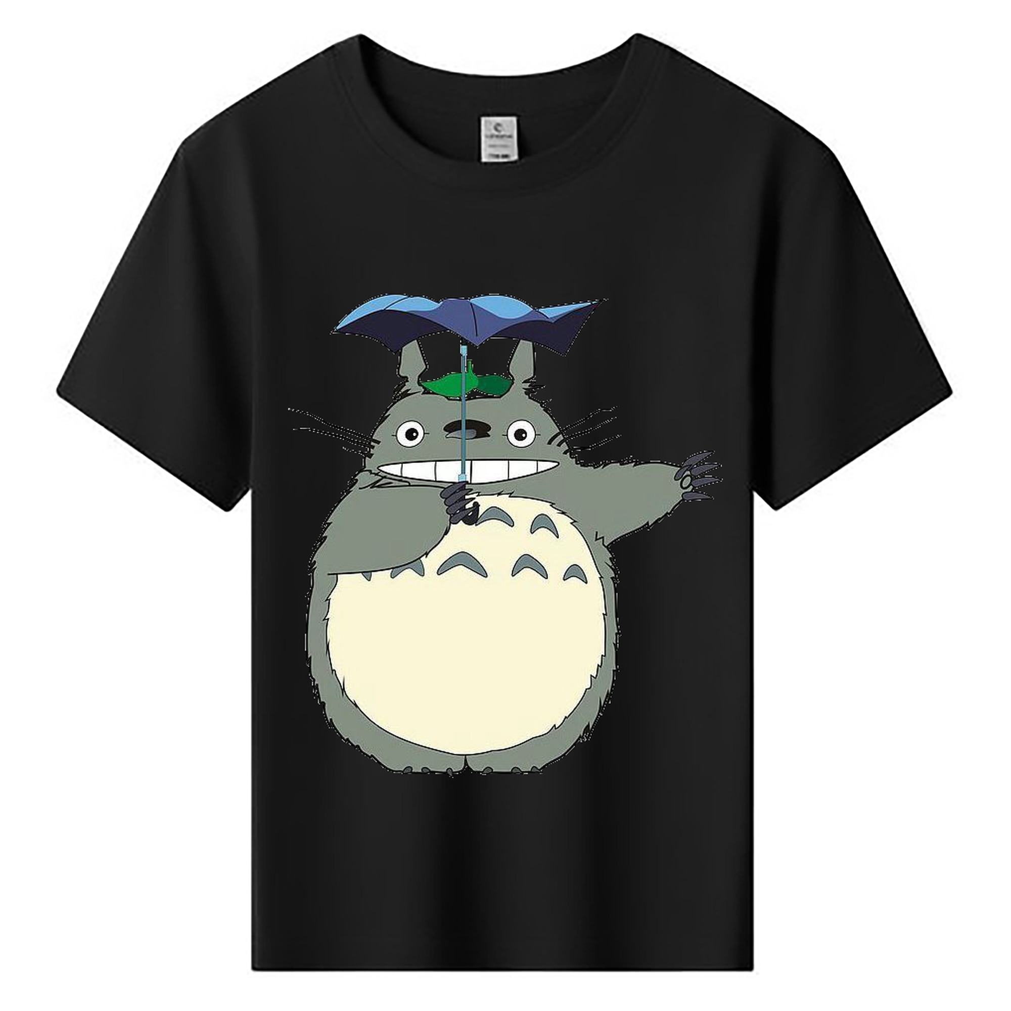 （画像用） となりのトトロ 草壁メイ 草壁サツキ My Neighbor Totoro Satsuki Kusakabe Mei Kusakabe 綿100％キッズTシャツ（フロントプリント）