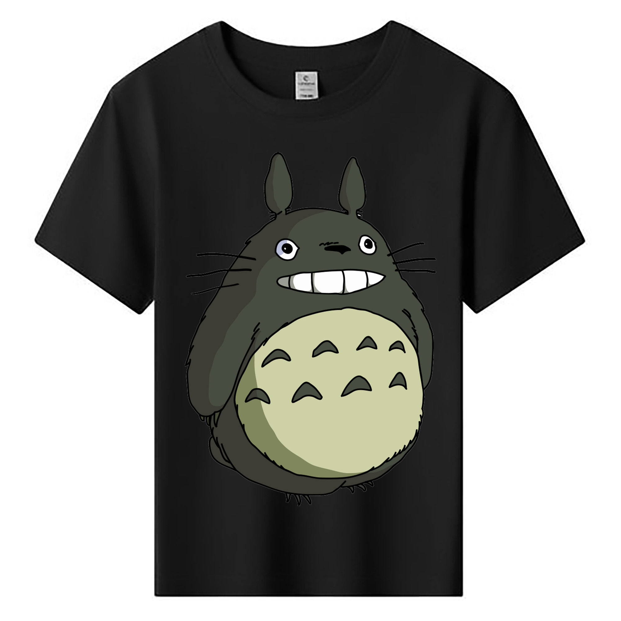 （画像用） となりのトトロ 草壁メイ 草壁サツキ My Neighbor Totoro Satsuki Kusakabe Mei Kusakabe 綿100％キッズTシャツ（フロントプリント）