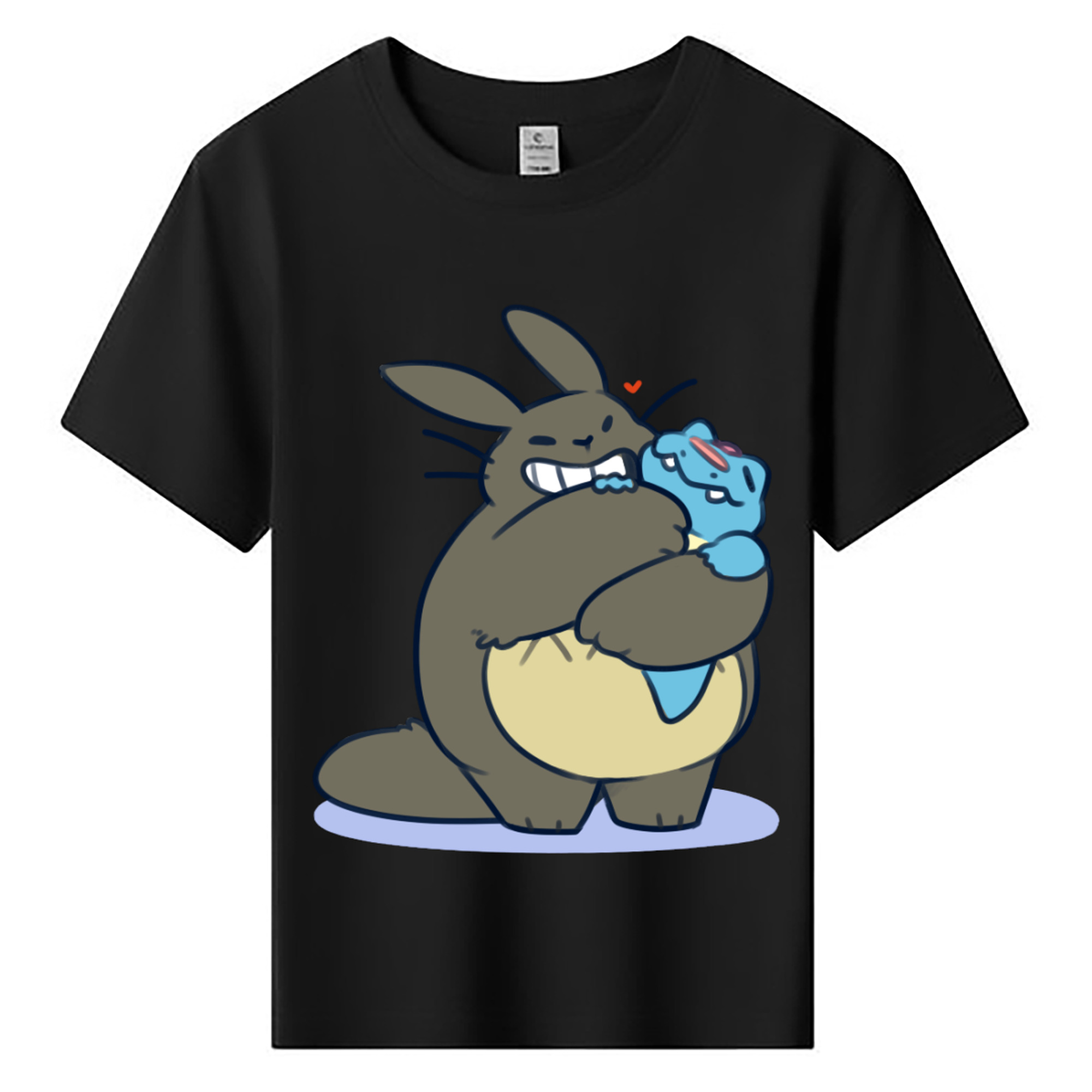 （画像用） となりのトトロ 草壁メイ 草壁サツキ My Neighbor Totoro Satsuki Kusakabe Mei Kusakabe 綿100％キッズTシャツ（フロントプリント）
