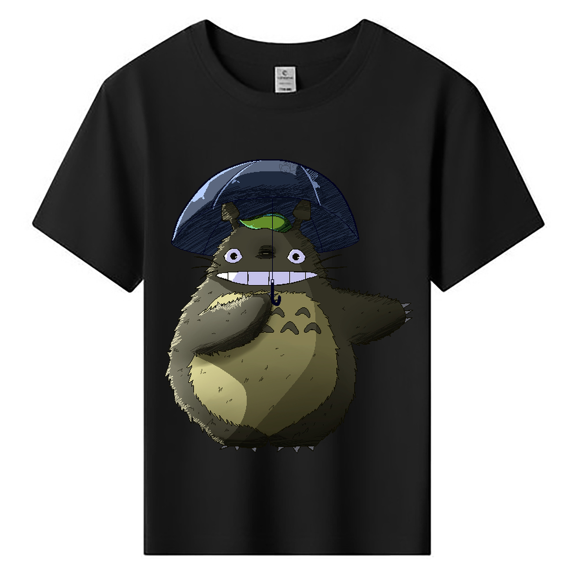 （画像用） となりのトトロ 草壁メイ 草壁サツキ My Neighbor Totoro Satsuki Kusakabe Mei Kusakabe 綿100％キッズTシャツ（フロントプリント）