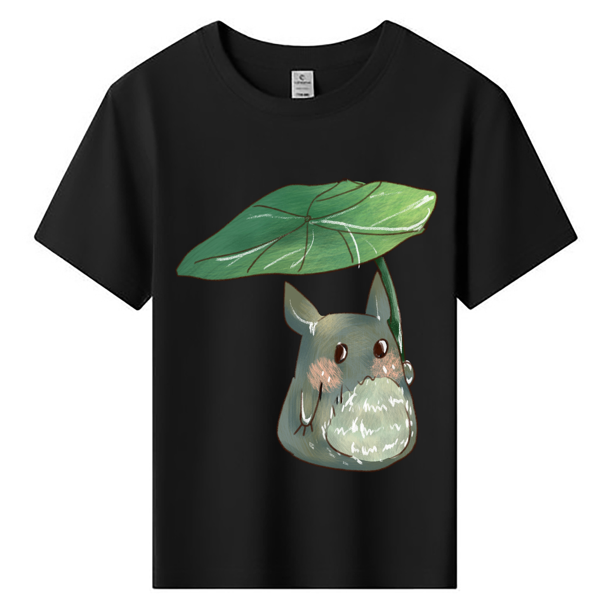 （画像用） となりのトトロ 草壁メイ 草壁サツキ My Neighbor Totoro Satsuki Kusakabe Mei Kusakabe 綿100％キッズTシャツ（フロントプリント）