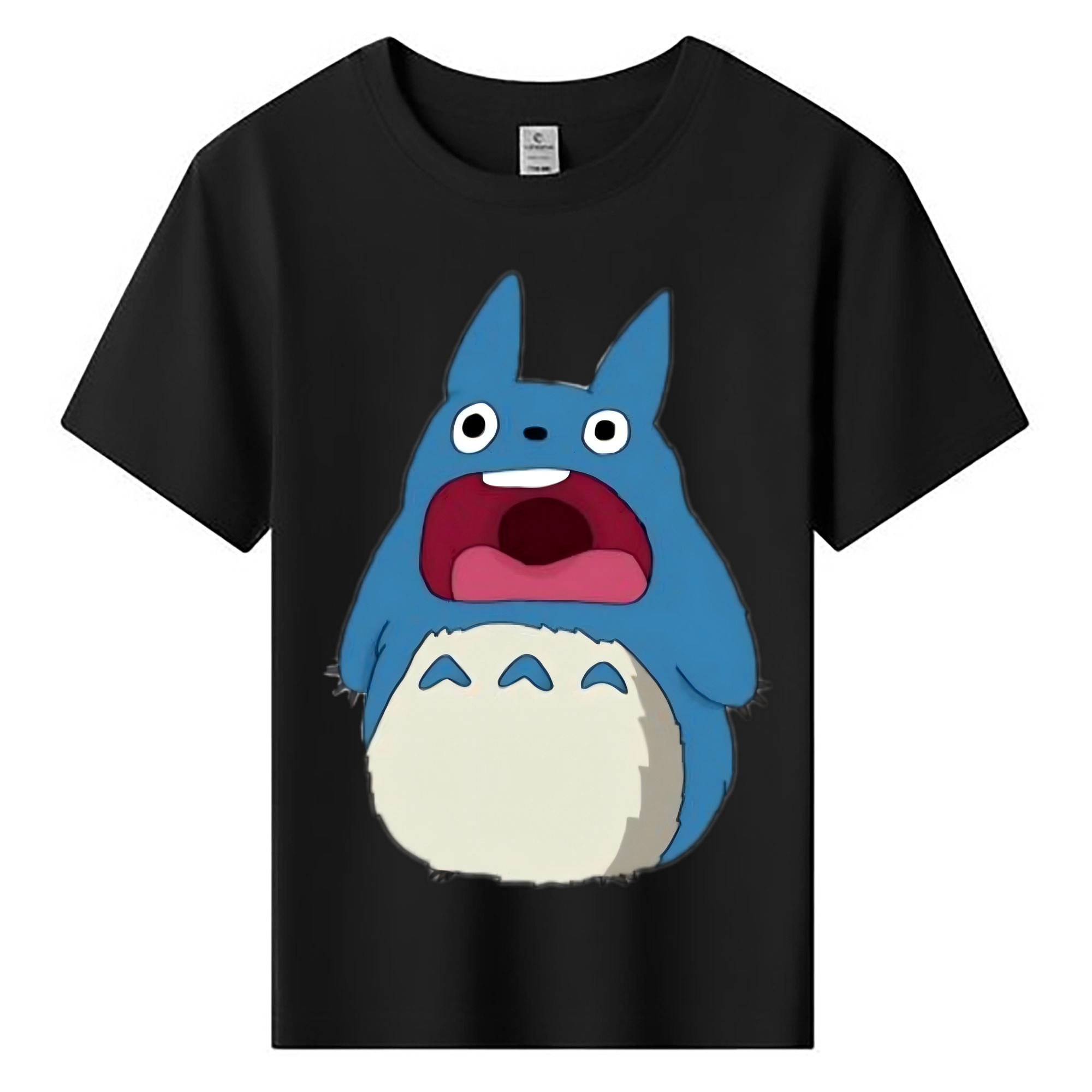 （画像用） となりのトトロ 草壁メイ 草壁サツキ My Neighbor Totoro Satsuki Kusakabe Mei Kusakabe 綿100％キッズTシャツ（フロントプリント）