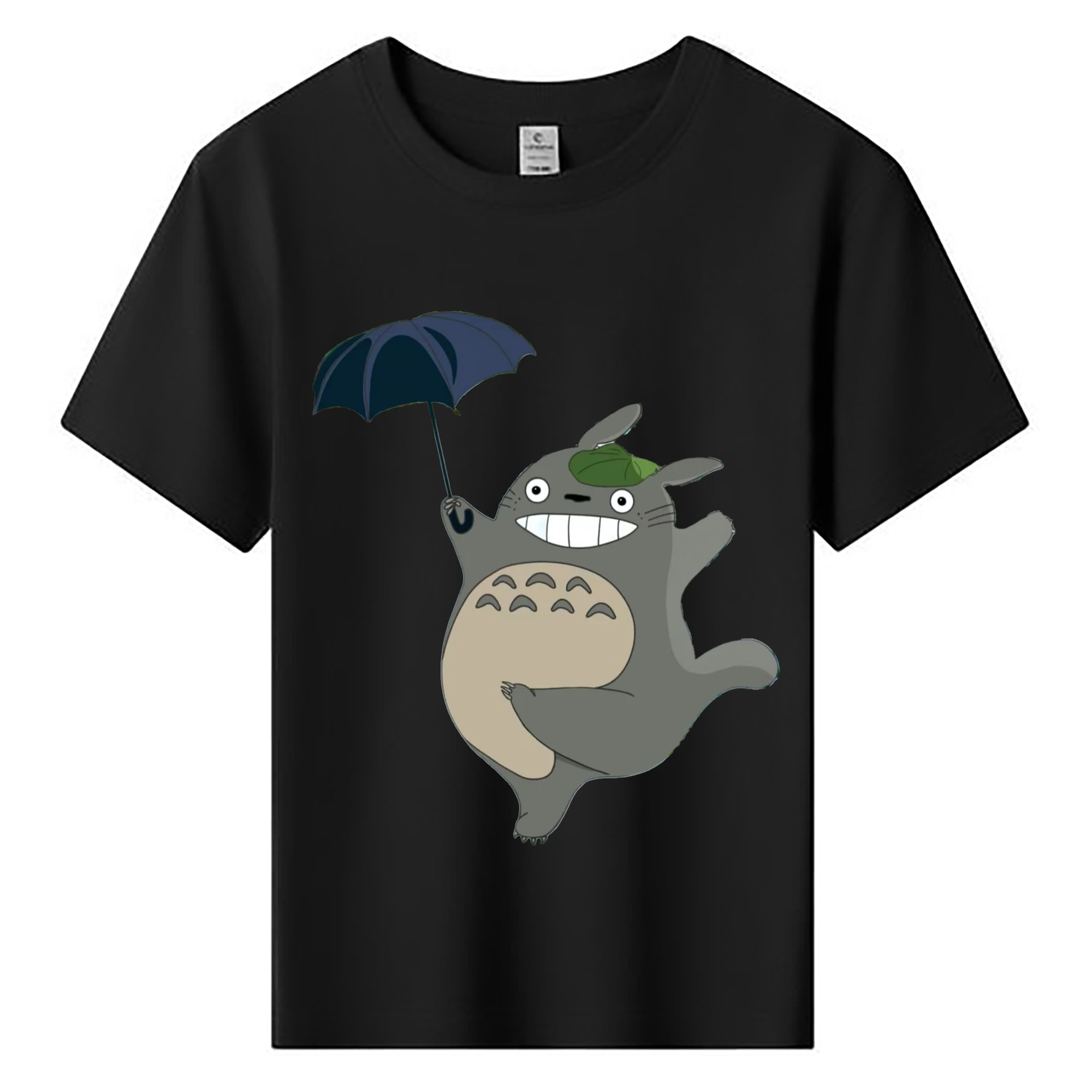 （画像用） となりのトトロ 草壁メイ 草壁サツキ My Neighbor Totoro Satsuki Kusakabe Mei Kusakabe 綿100％キッズTシャツ（フロントプリント）