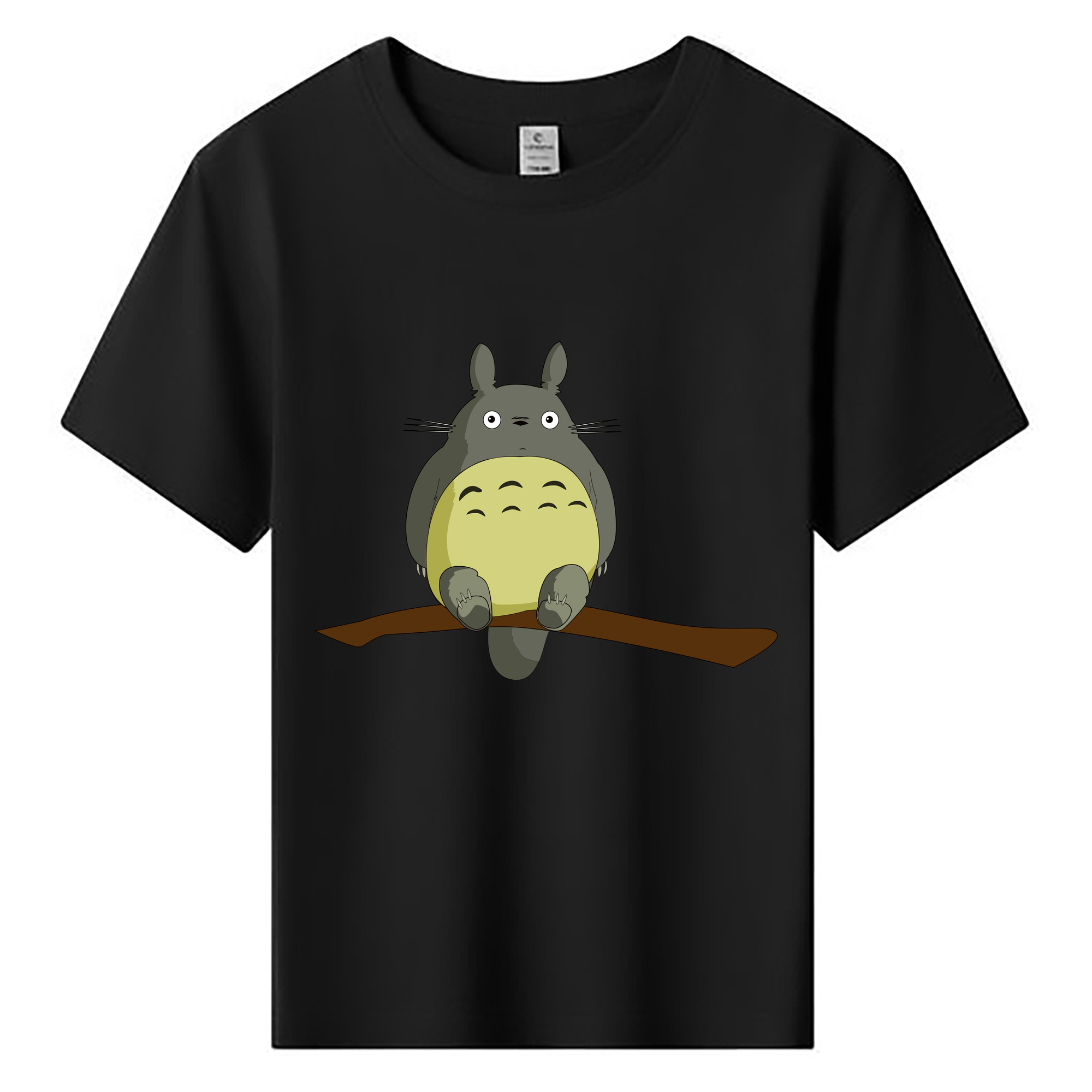 （画像用） となりのトトロ 草壁メイ 草壁サツキ My Neighbor Totoro Satsuki Kusakabe Mei Kusakabe 綿100％キッズTシャツ（フロントプリント）