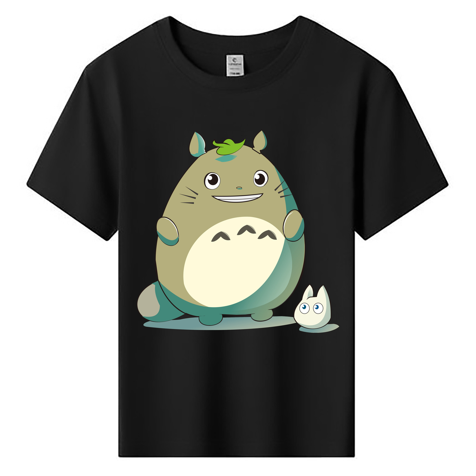 （画像用） となりのトトロ 草壁メイ 草壁サツキ My Neighbor Totoro Satsuki Kusakabe Mei Kusakabe 綿100％キッズTシャツ（フロントプリント）