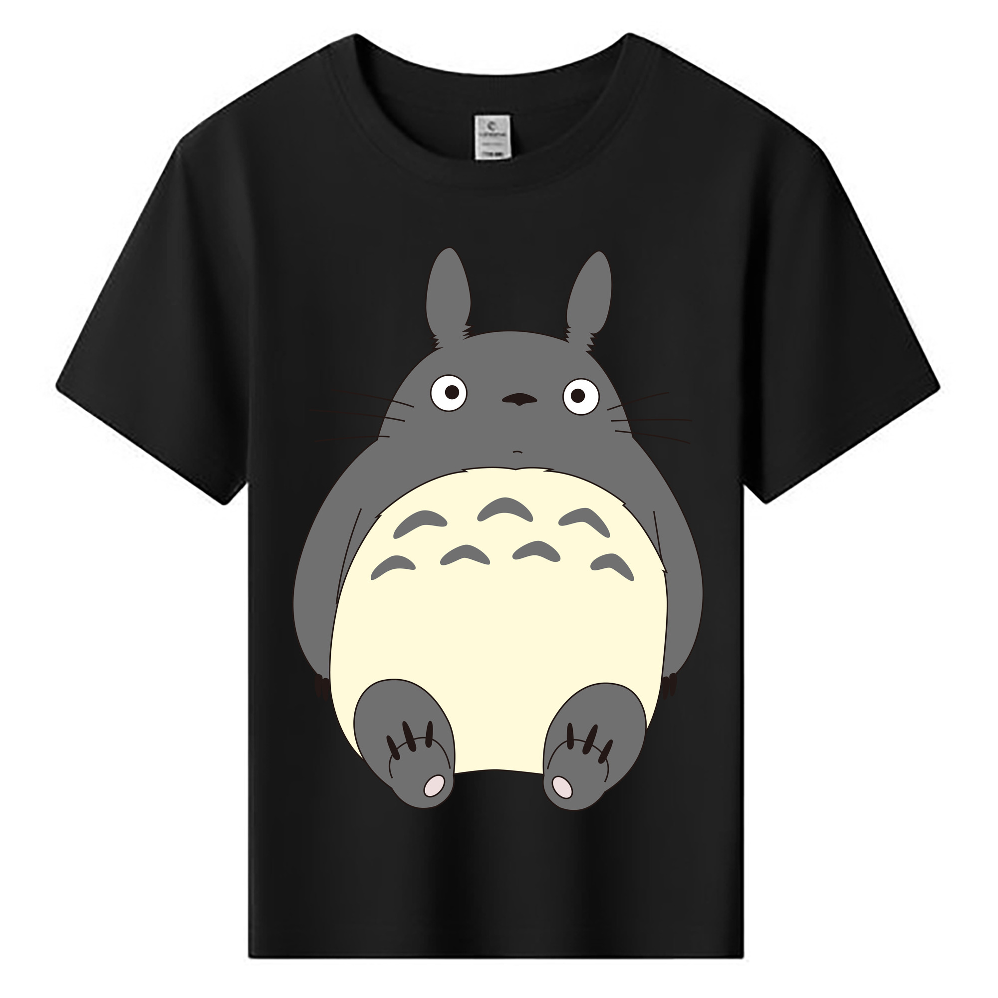 （画像用） となりのトトロ 草壁メイ 草壁サツキ My Neighbor Totoro Satsuki Kusakabe Mei Kusakabe 綿100％キッズTシャツ（フロントプリント）
