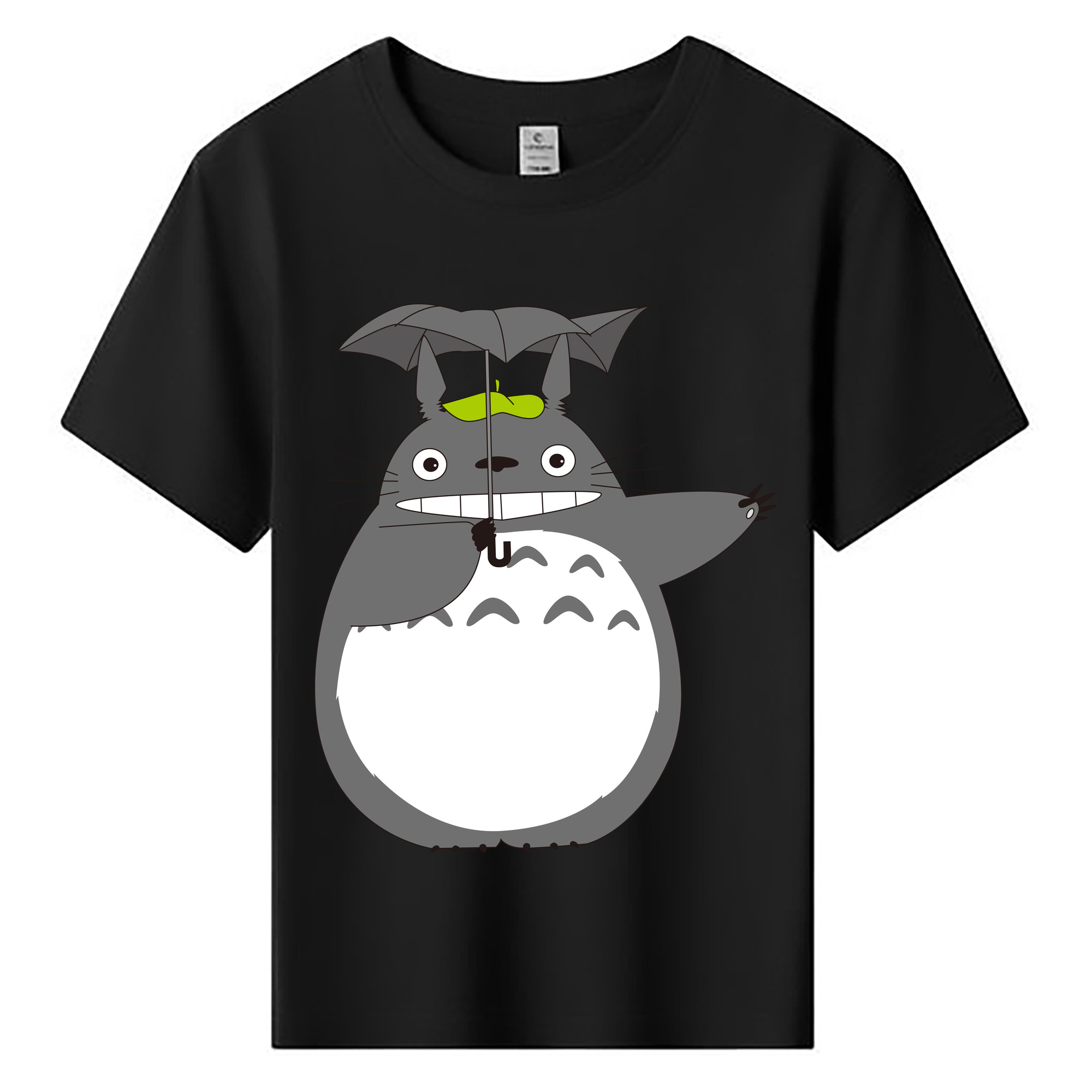 （画像用） となりのトトロ 草壁メイ 草壁サツキ My Neighbor Totoro Satsuki Kusakabe Mei Kusakabe 綿100％キッズTシャツ（フロントプリント）