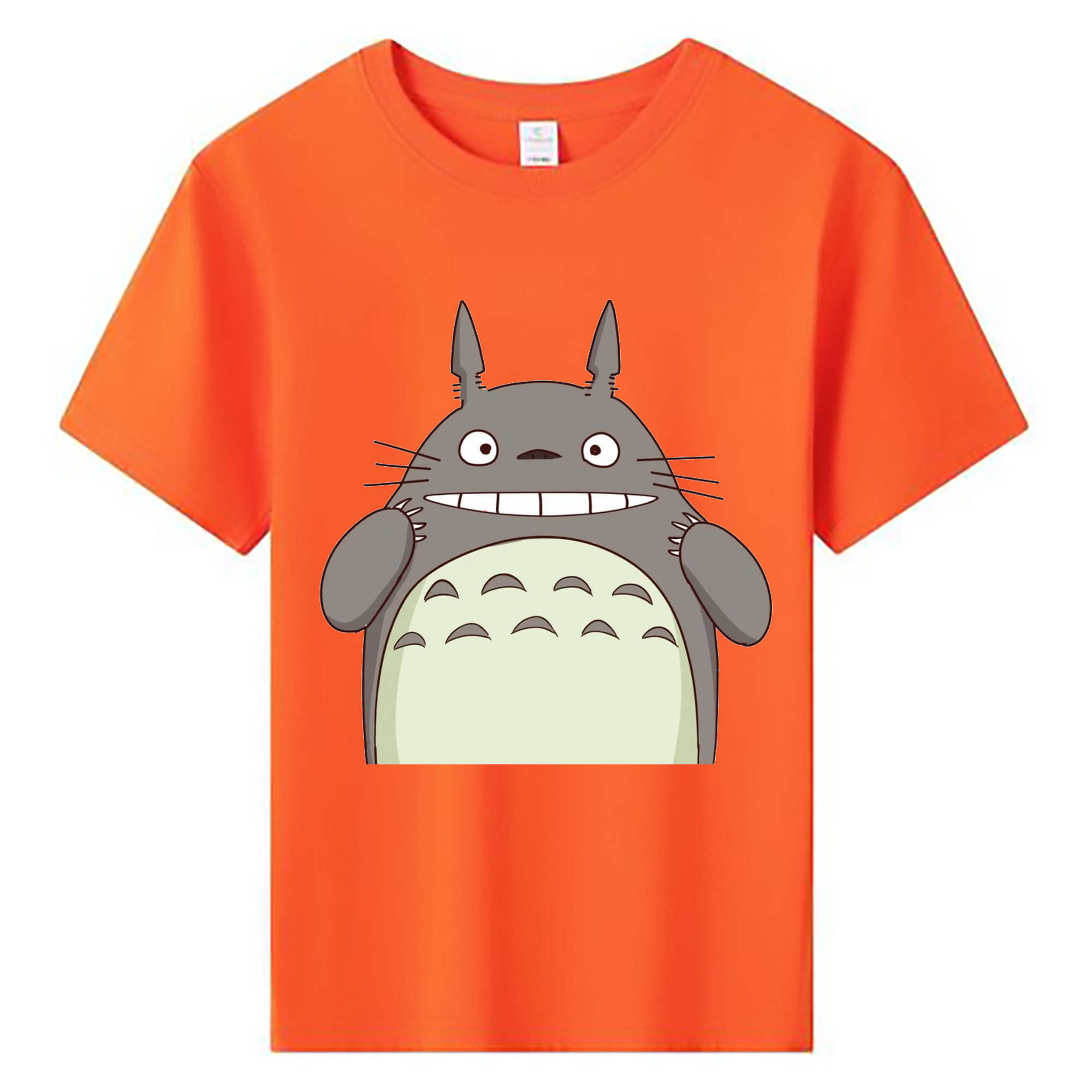 （画像用） となりのトトロ 草壁メイ 草壁サツキ My Neighbor Totoro Satsuki Kusakabe Mei Kusakabe 綿100％キッズTシャツ（フロントプリント）