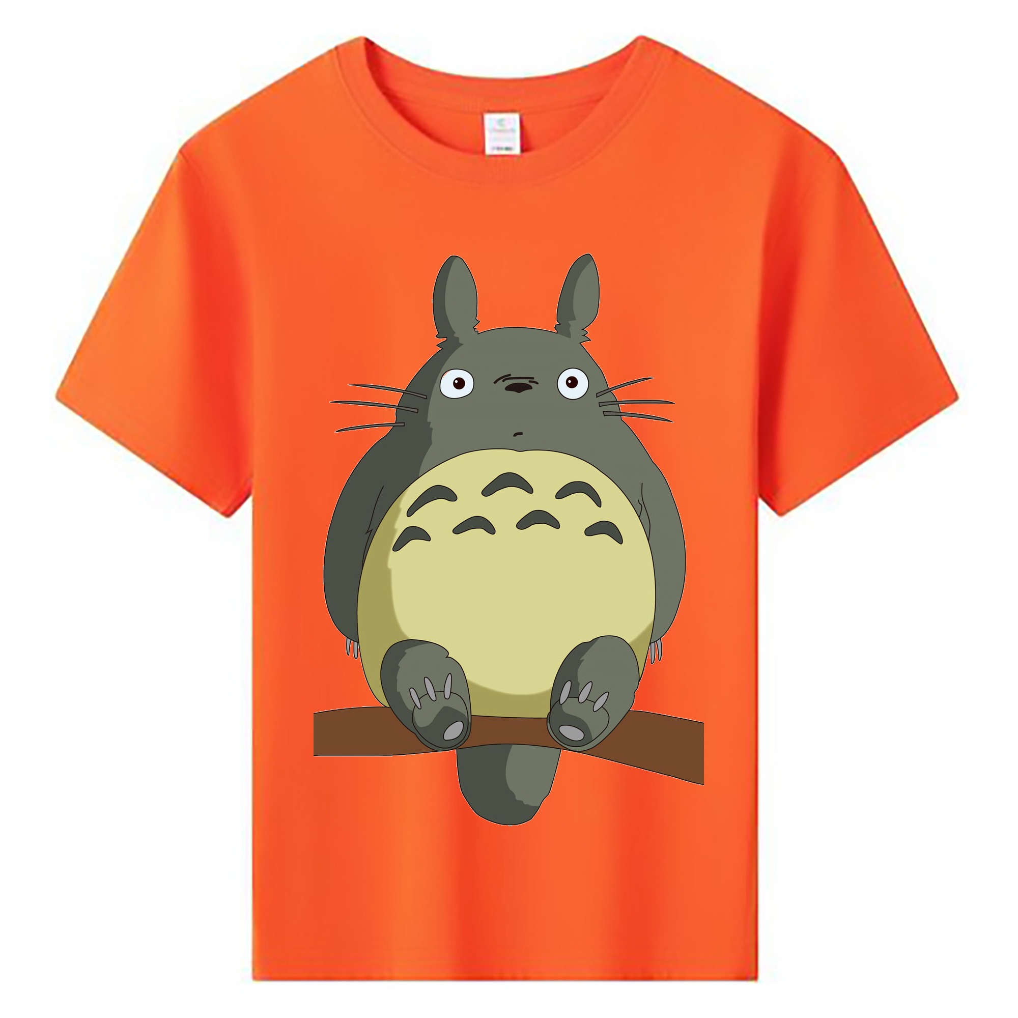 （画像用） となりのトトロ 草壁メイ 草壁サツキ My Neighbor Totoro Satsuki Kusakabe Mei Kusakabe 綿100％キッズTシャツ（フロントプリント）