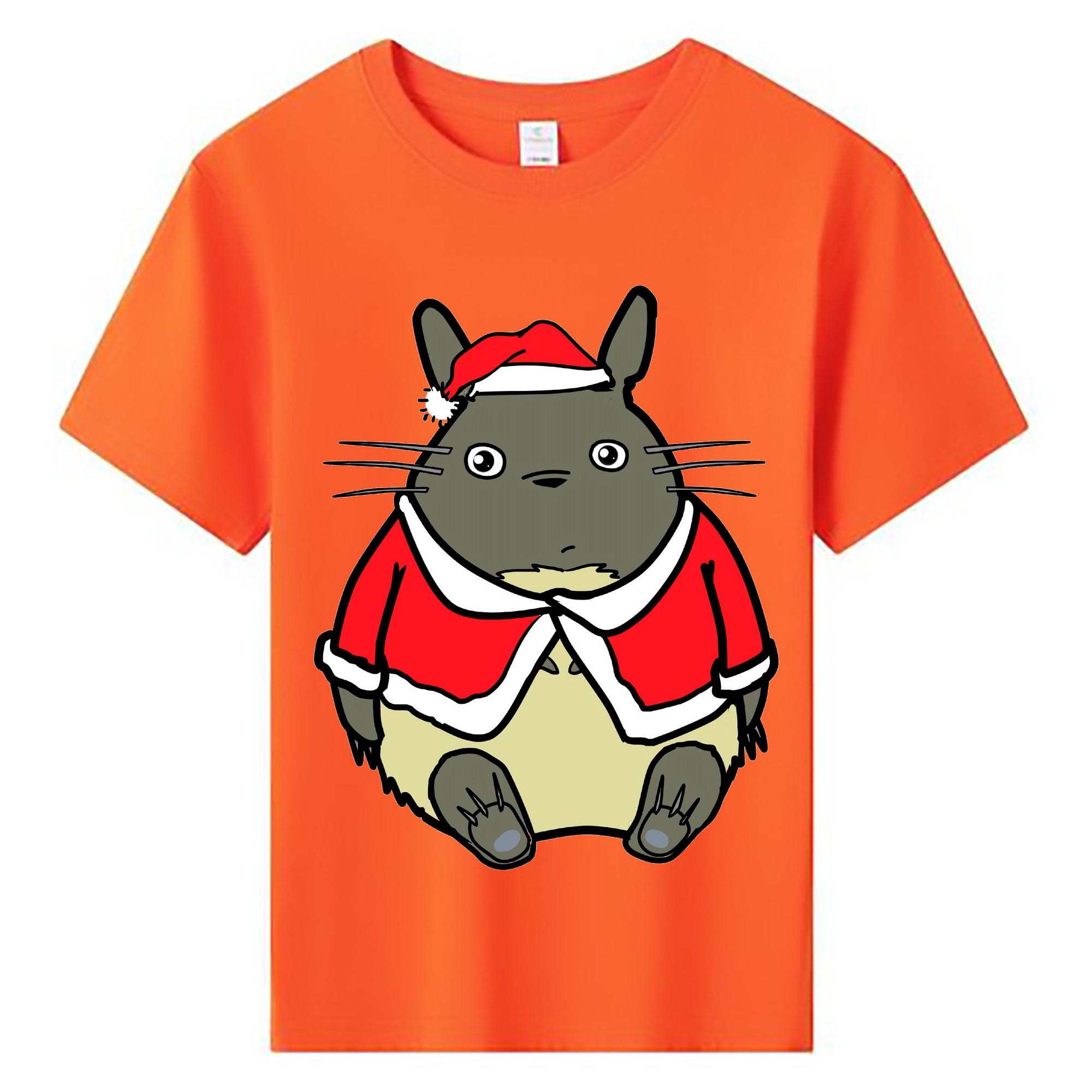 （画像用） となりのトトロ 草壁メイ 草壁サツキ My Neighbor Totoro Satsuki Kusakabe Mei Kusakabe 綿100％キッズTシャツ（フロントプリント）