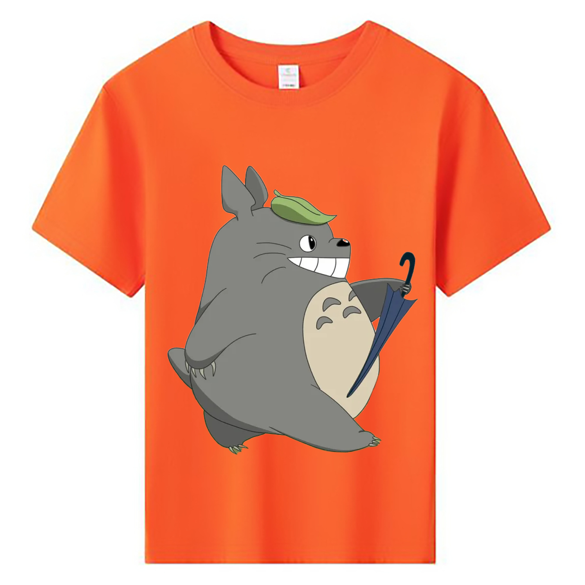 （画像用） となりのトトロ 草壁メイ 草壁サツキ My Neighbor Totoro Satsuki Kusakabe Mei Kusakabe 綿100％キッズTシャツ（フロントプリント）