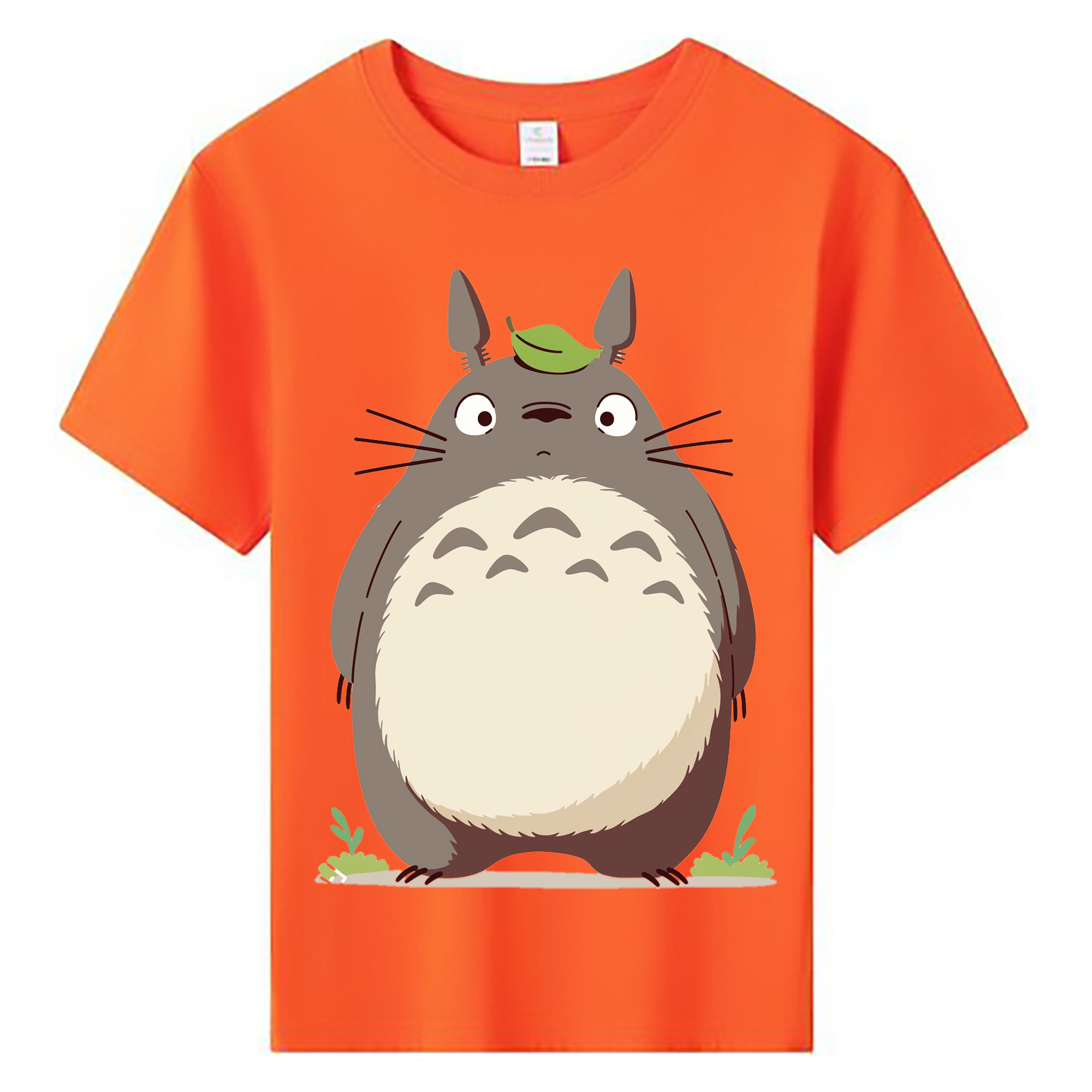 （画像用） となりのトトロ 草壁メイ 草壁サツキ My Neighbor Totoro Satsuki Kusakabe Mei Kusakabe 綿100％キッズTシャツ（フロントプリント）