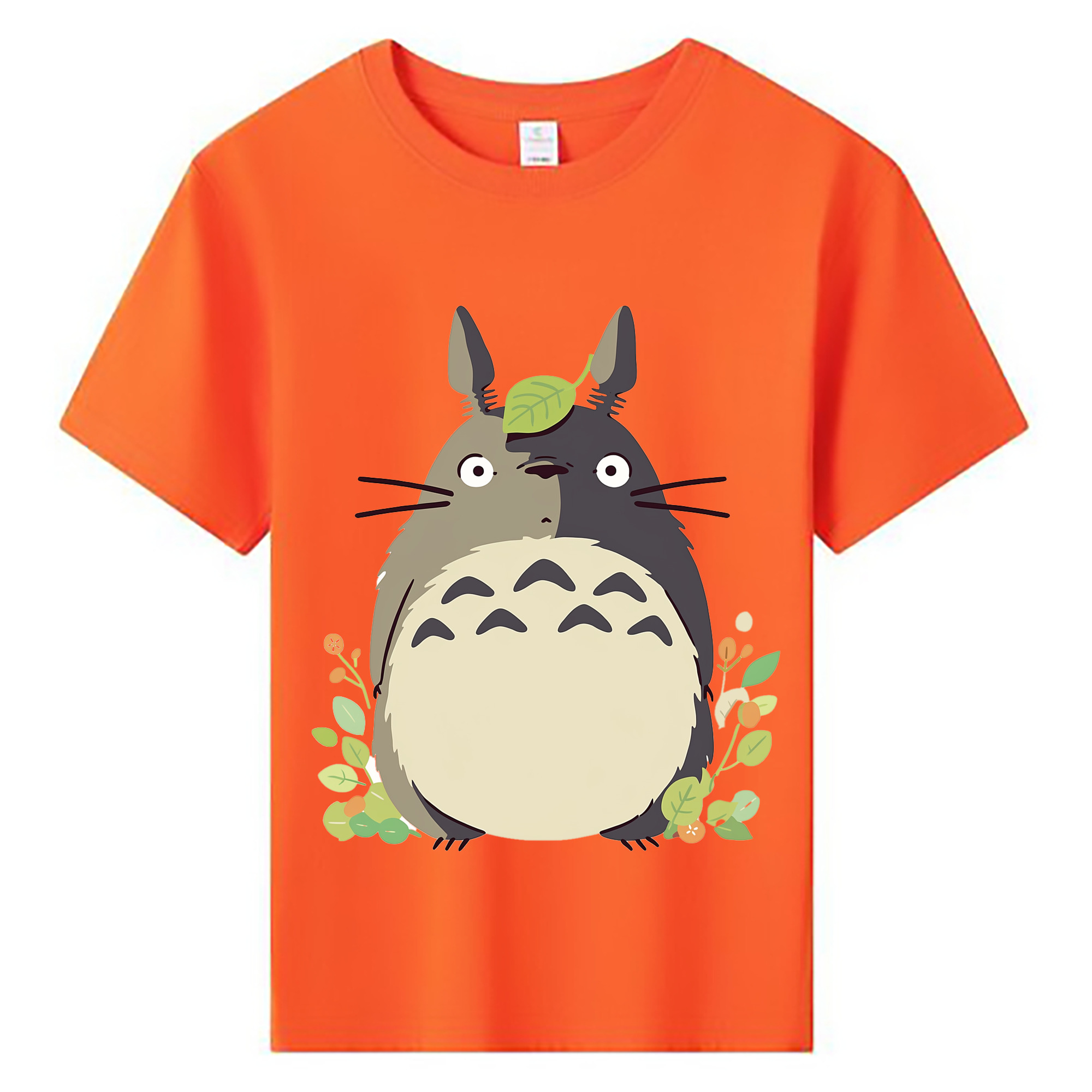 （画像用） となりのトトロ 草壁メイ 草壁サツキ My Neighbor Totoro Satsuki Kusakabe Mei Kusakabe 綿100％キッズTシャツ（フロントプリント）